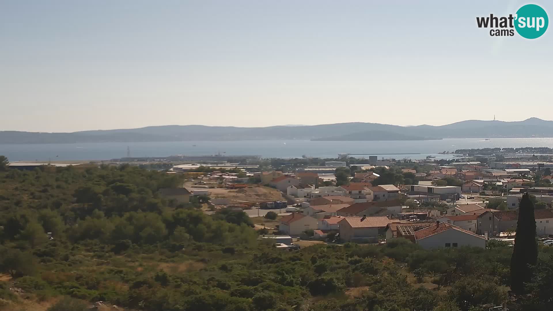 Panoramska web kamera Luke Gaženica u Zadru, Hrvatska