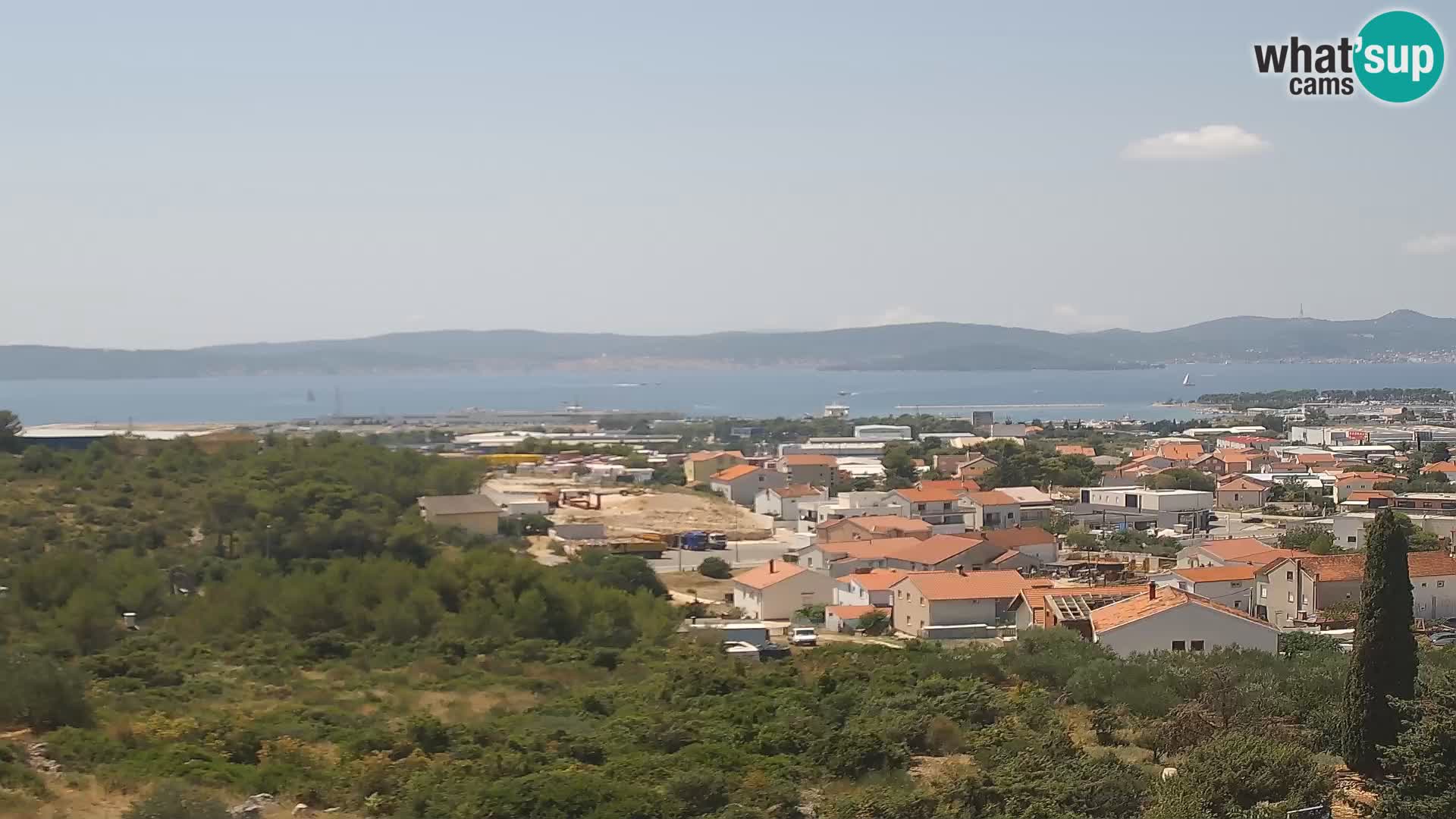 Zadar Port Gazenica Webcam Panorama, Zadar, Kroatien
