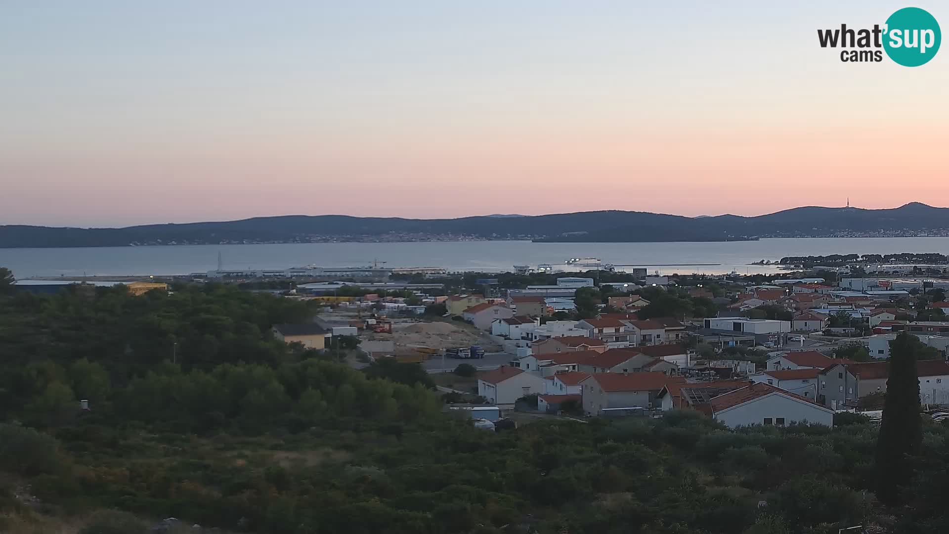 Zadar Port Gazenica Webcam Panorama, Zadar, Croatia