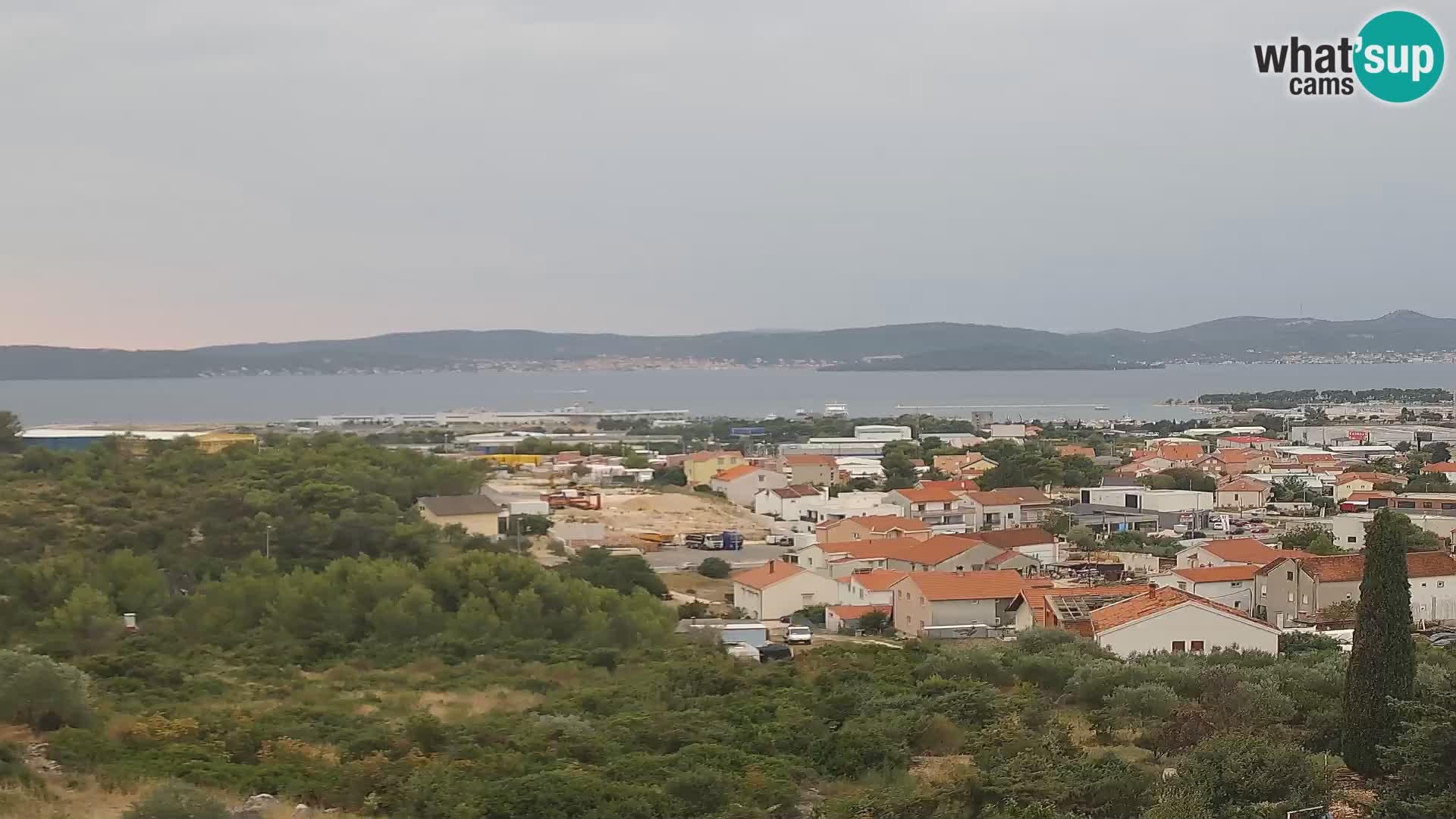 Zadar Port Gazenica Webcam Panorama, Zadar, Croatie