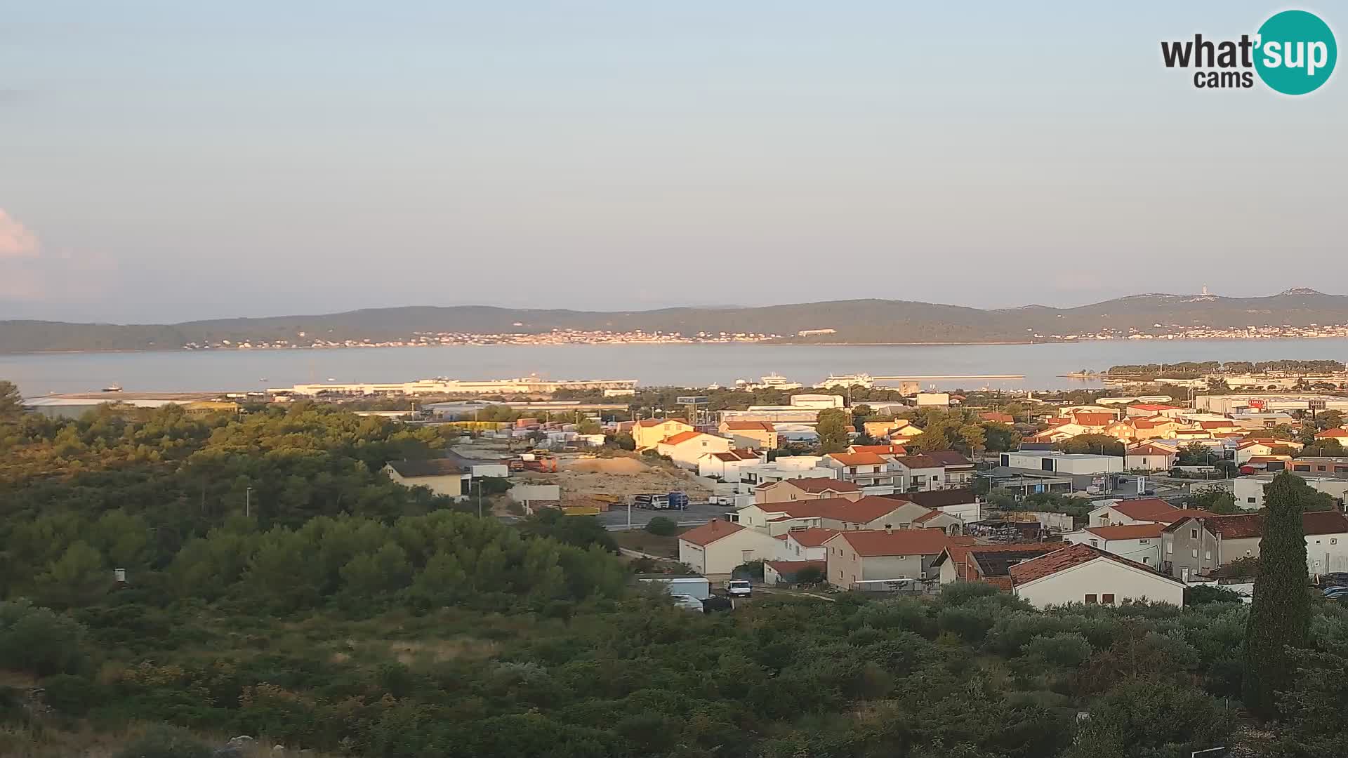 Zadar Port Gazenica Webcam Panorama, Zadar, Kroatien