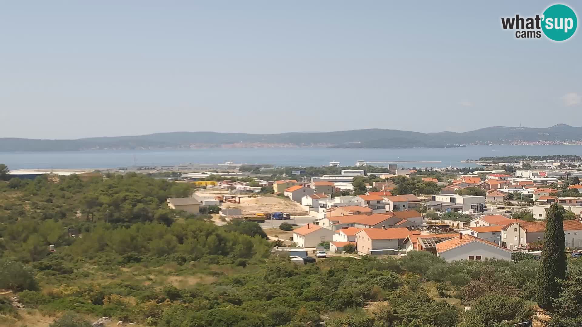 Panorama de la Webcam del Puerto Gazenica de Zadar, Zadar, Croacia