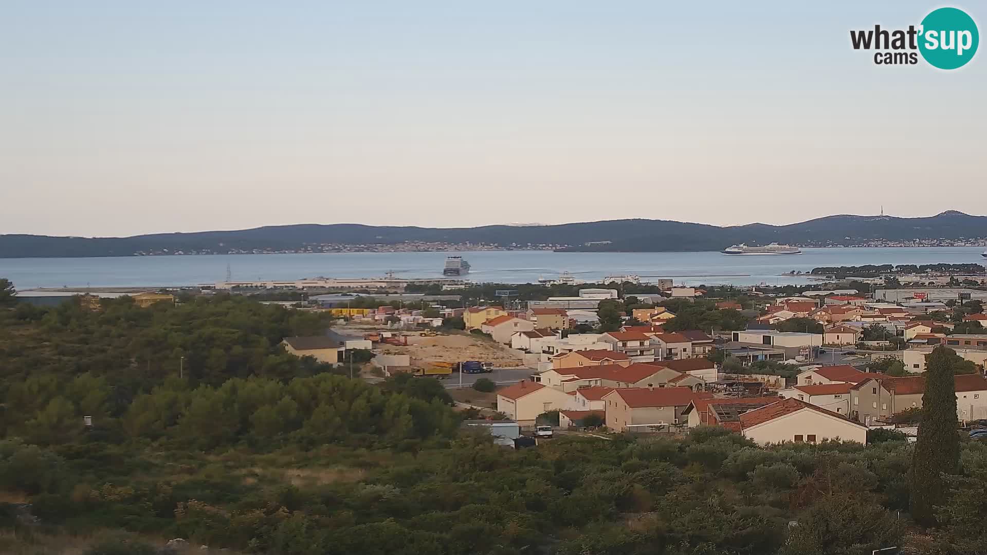 Zadar Port Gazenica Webcam Panorama, Zadar, Croatia