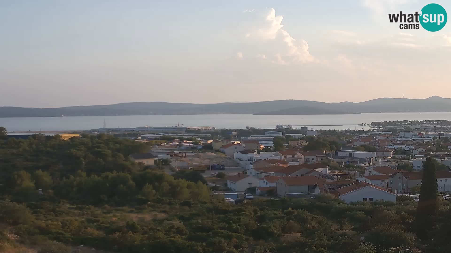 Zadar Pristanišče Gazenica s panoramsko spletno kamero, Zadar, Hrvaška