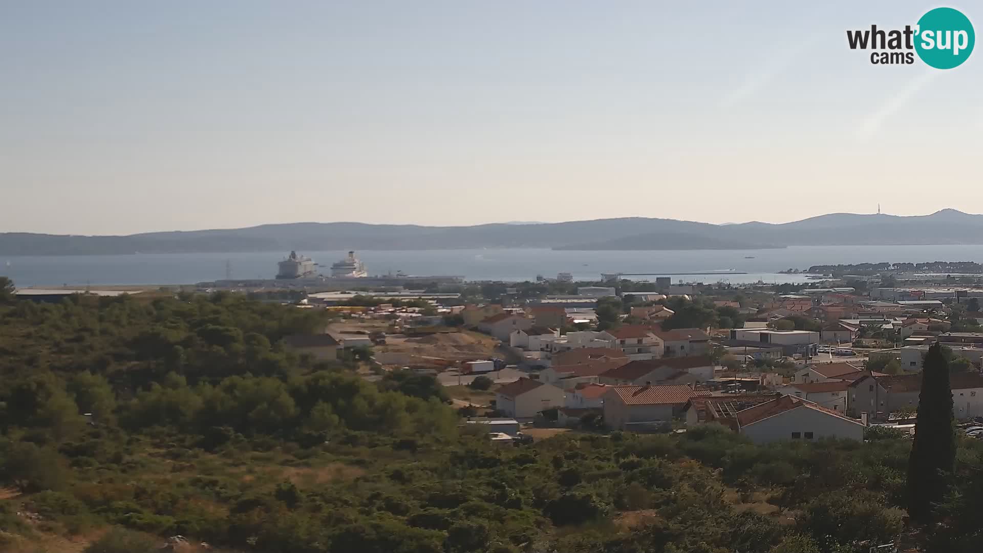 Zadar Port Gazenica Webcam Panorama, Zadar, Croatie