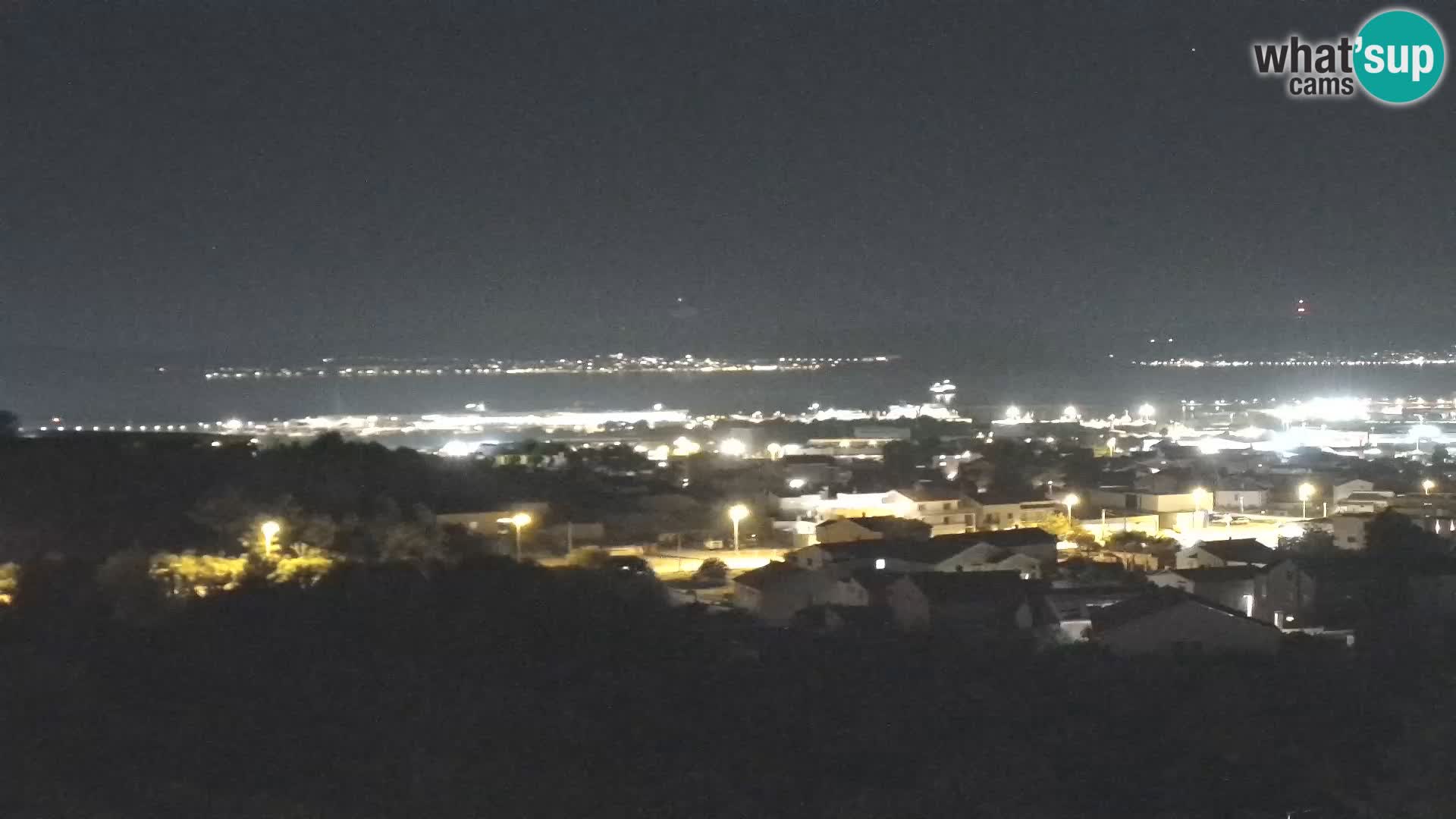 Panoramska web kamera Luke Gaženica u Zadru, Hrvatska