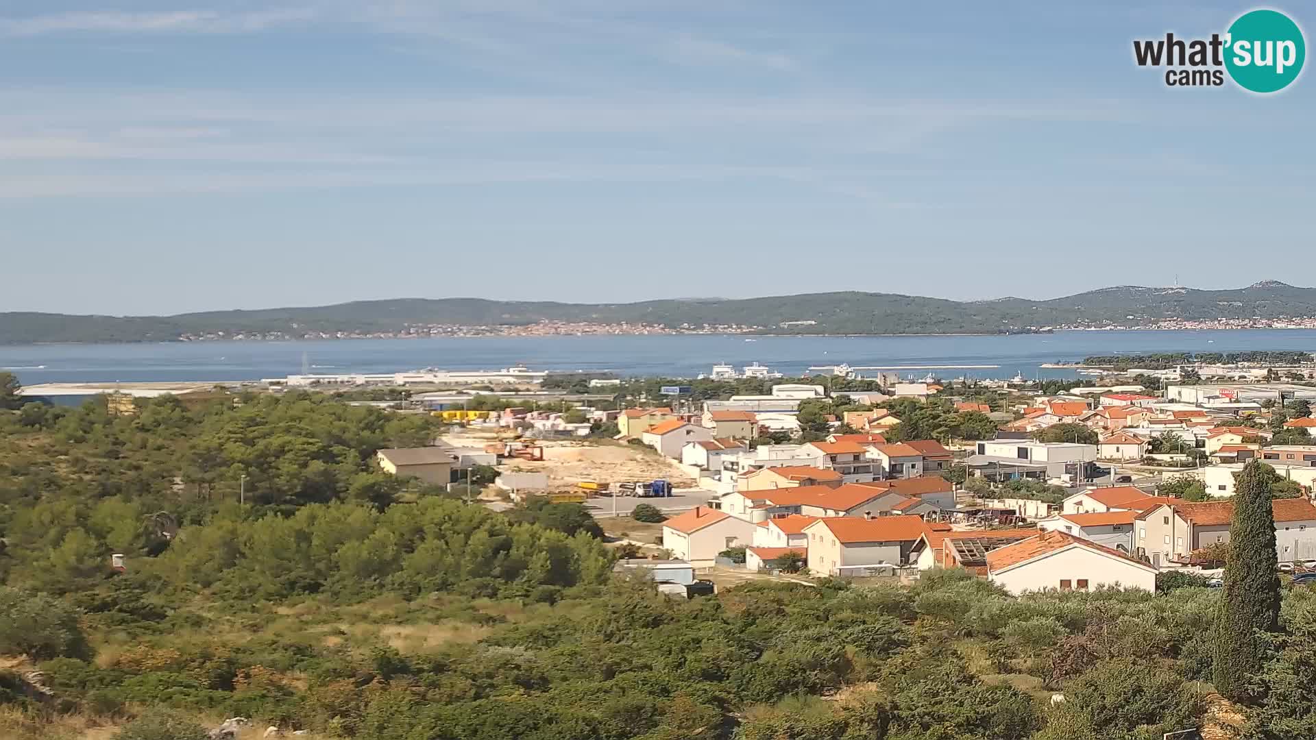 Zadar Port Gazenica Webcam Panorama, Zadar, Croatie