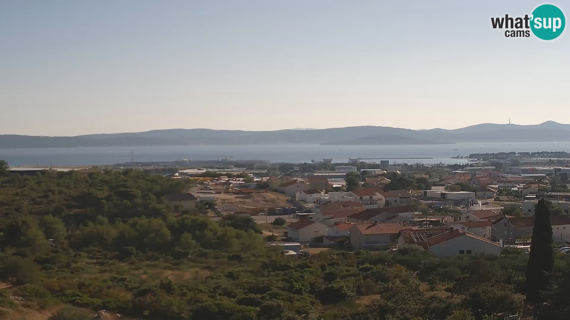 Zadar Port Gazenica Webcam Panorama, Zadar, Kroatien