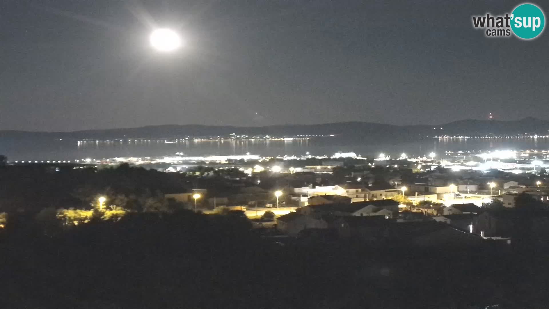 Zadar Pristanišče Gazenica s panoramsko spletno kamero, Zadar, Hrvaška