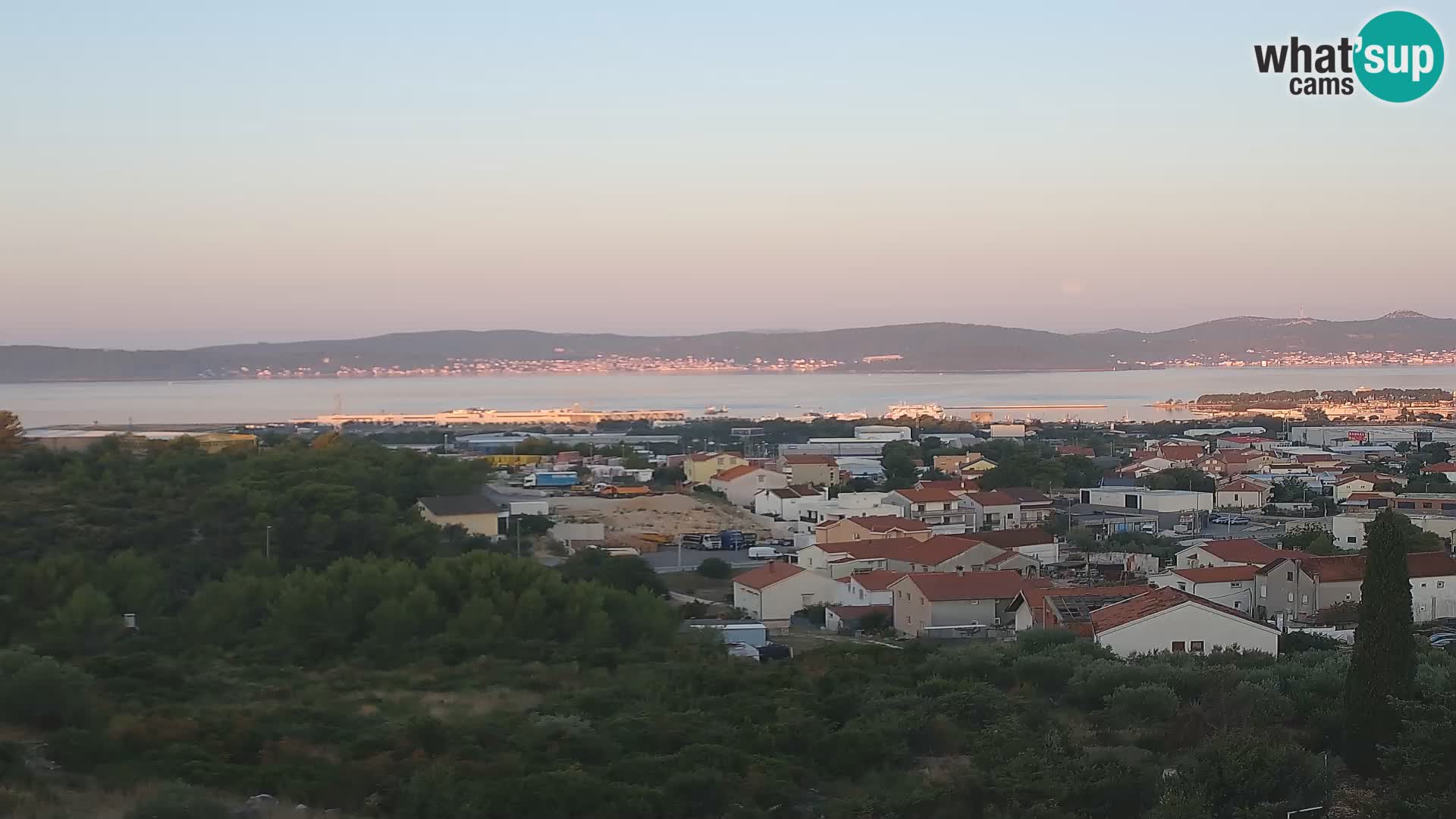 Zadar Porto di Gazenica Webcam Panorama, Zara, Croazia