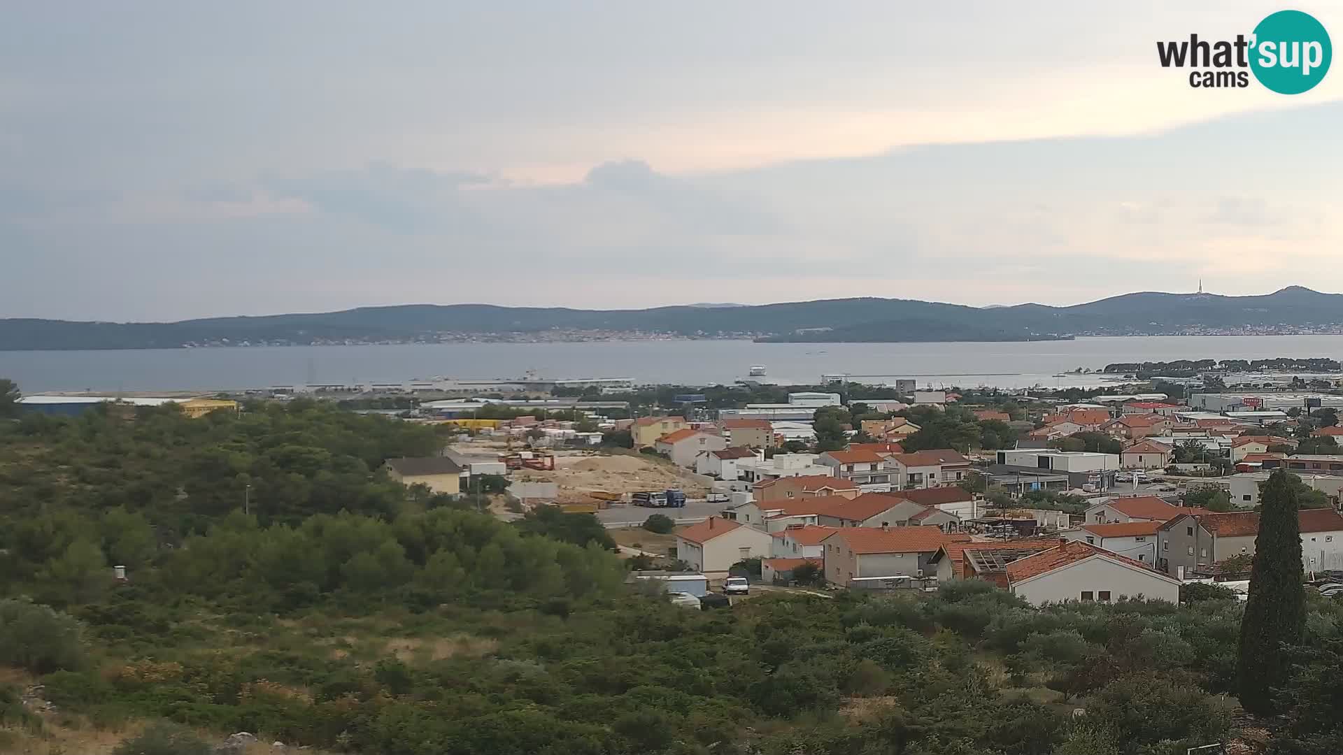 Zadar Port Gazenica Webcam Panorama, Zadar, Croatie