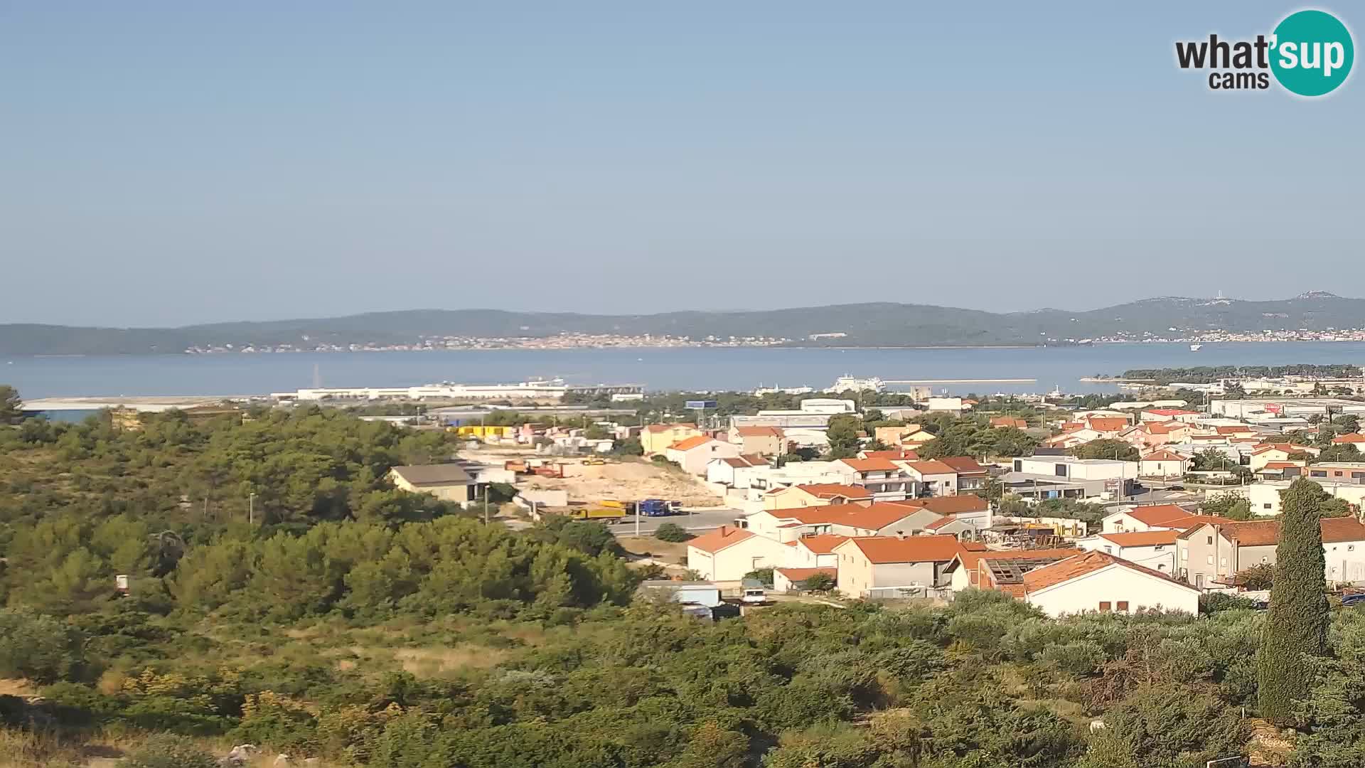 Zadar Port Gazenica Webcam Panorama, Zadar, Croatie
