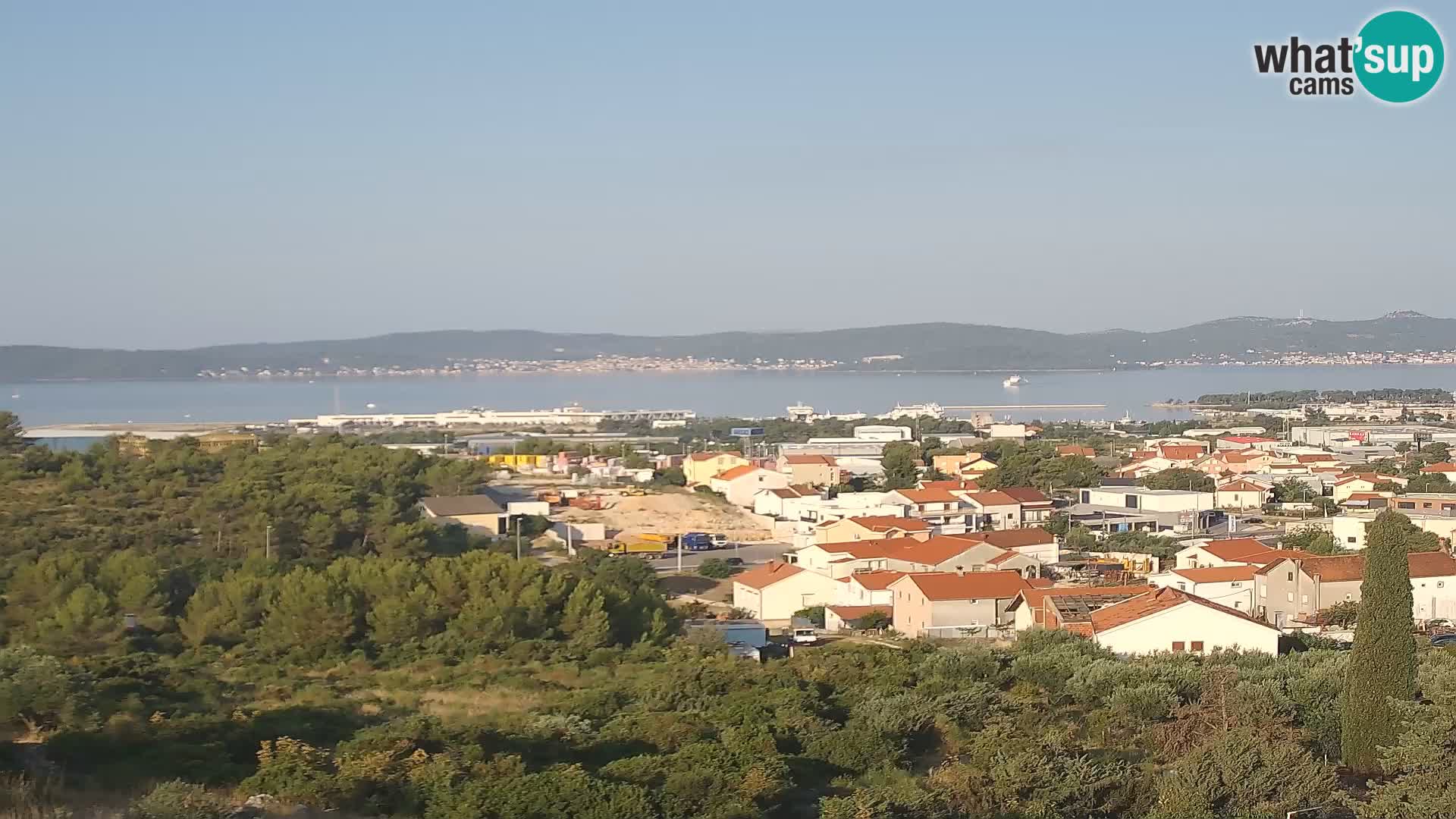 Zadar Port Gazenica Webcam Panorama, Zadar, Croatie