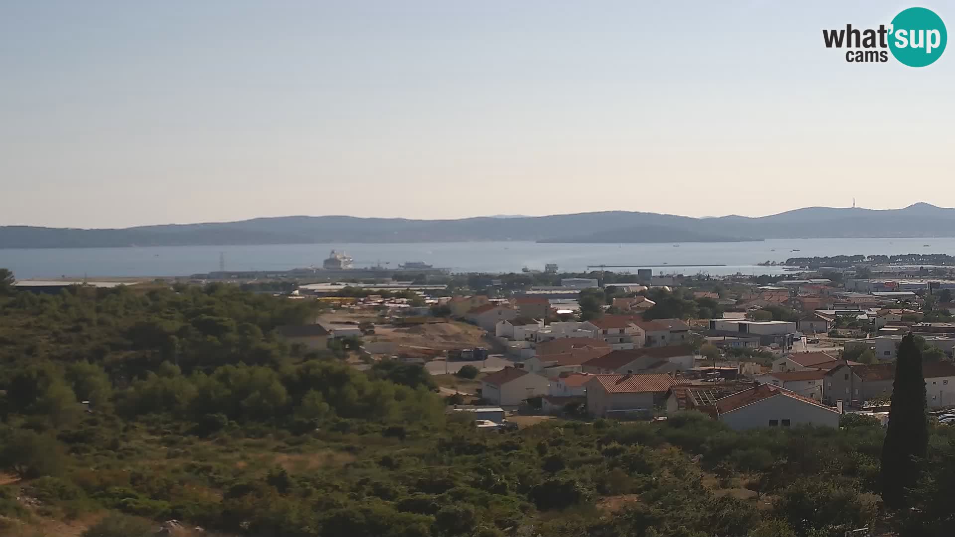 Zadar Port Gazenica Webcam Panorama, Zadar, Croatie