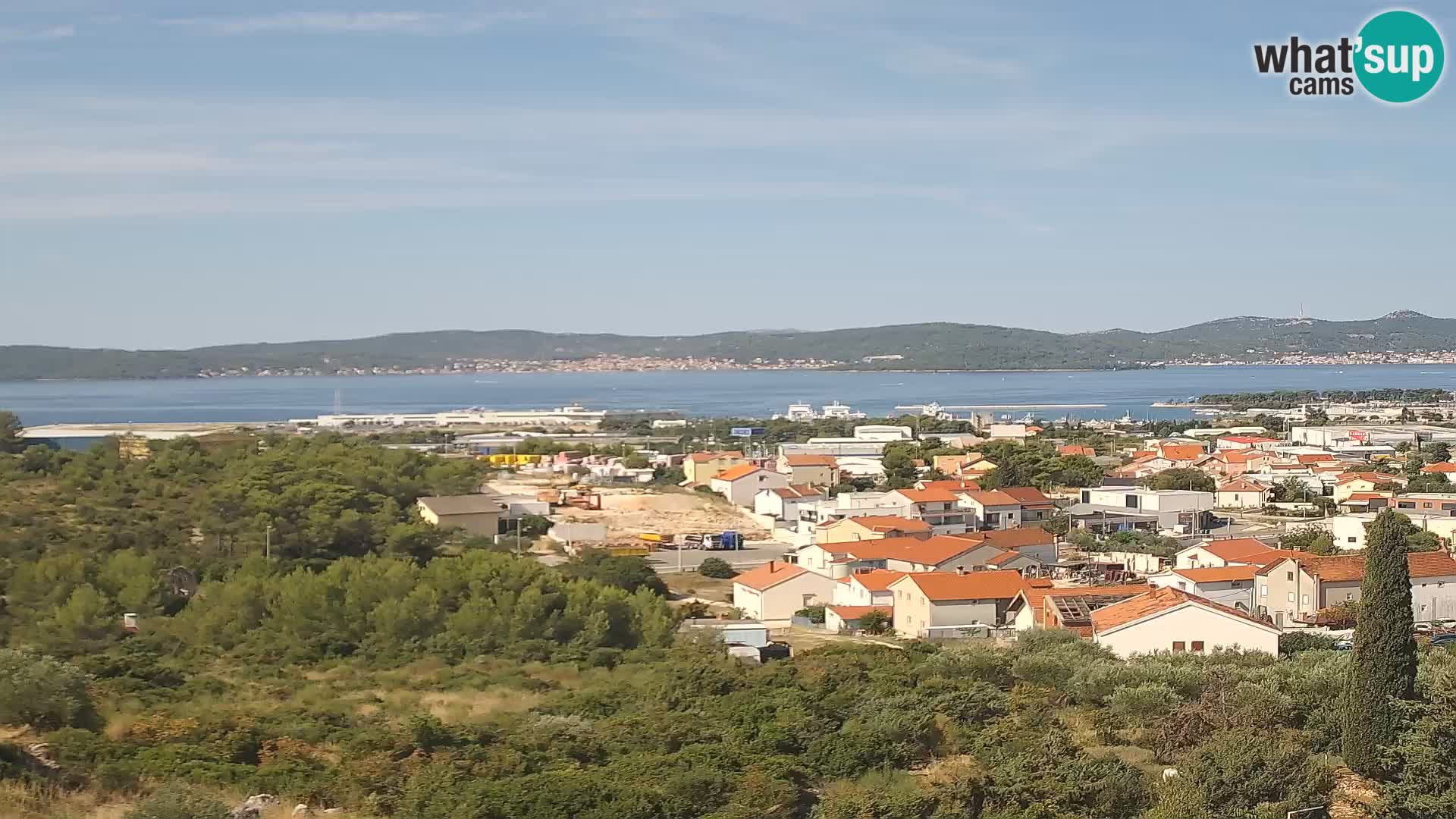 Zadar Port Gazenica Webcam Panorama, Zadar, Croatie