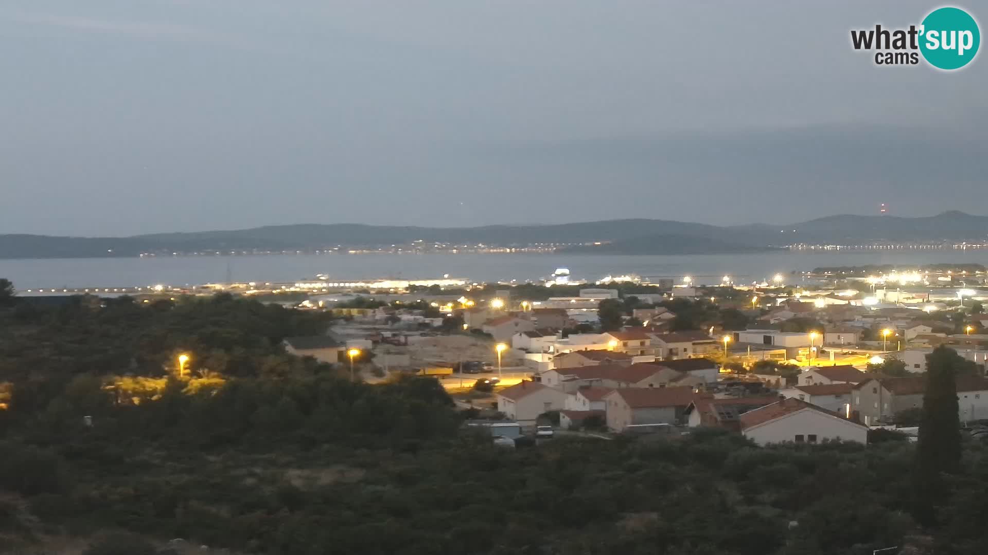 Zadar Porto di Gazenica Webcam Panorama, Zara, Croazia