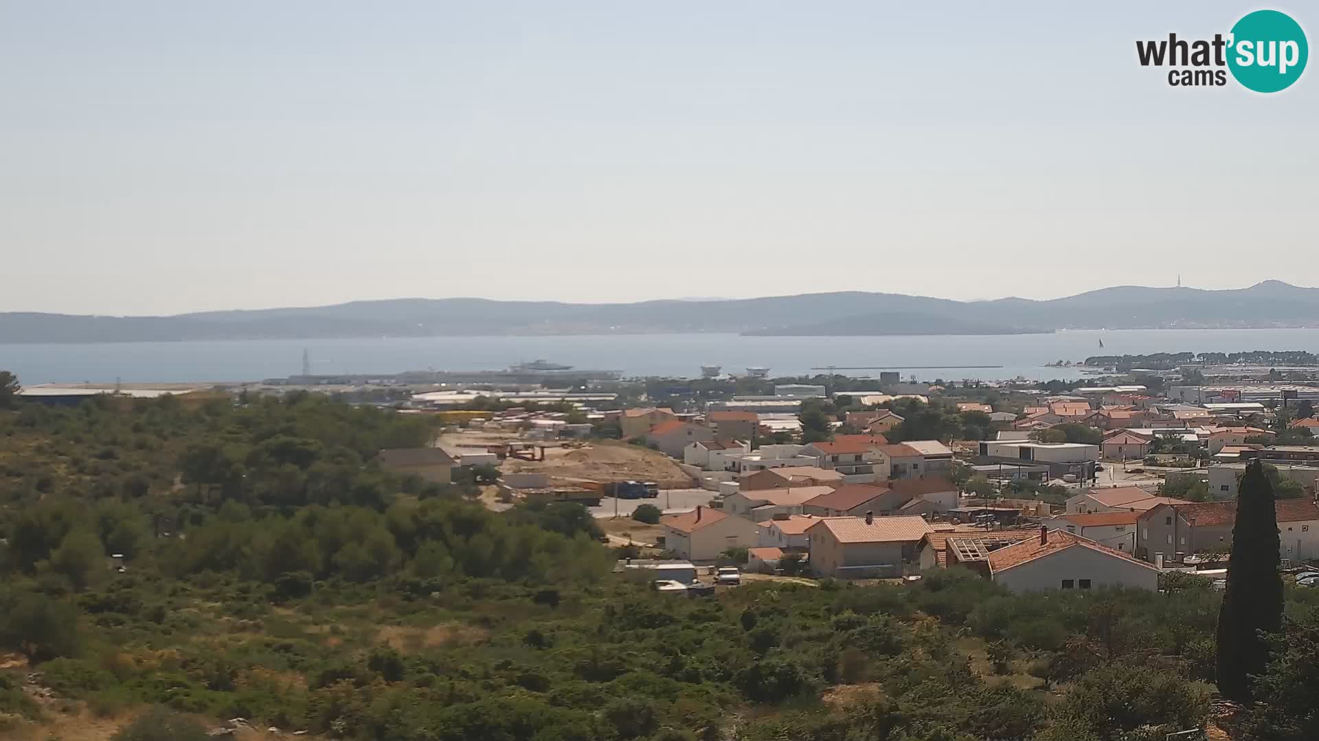 Zadar Port Gazenica Webcam Panorama, Zadar, Croatie