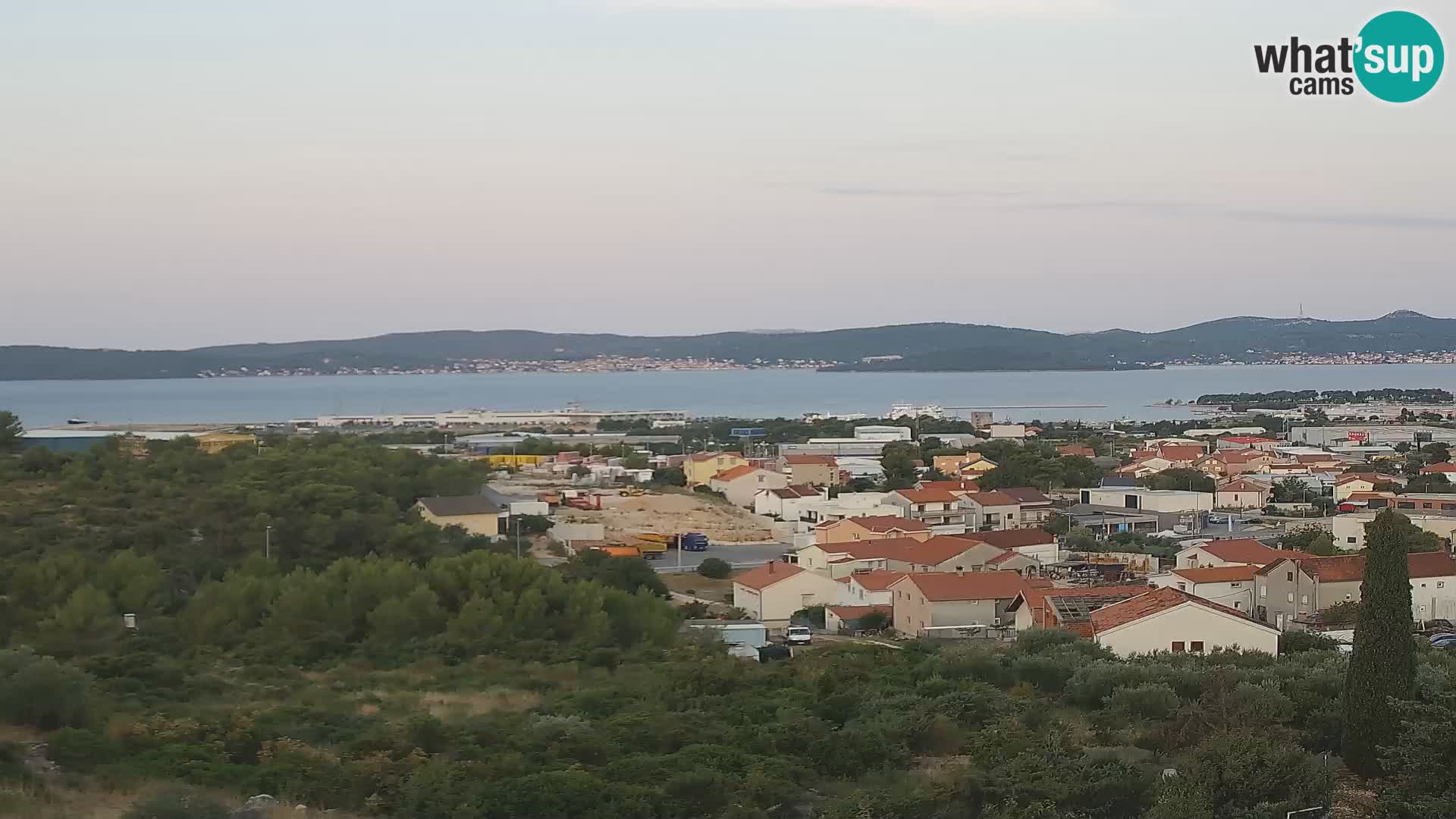 Zadar Port Gazenica Webcam Panorama, Zadar, Kroatien