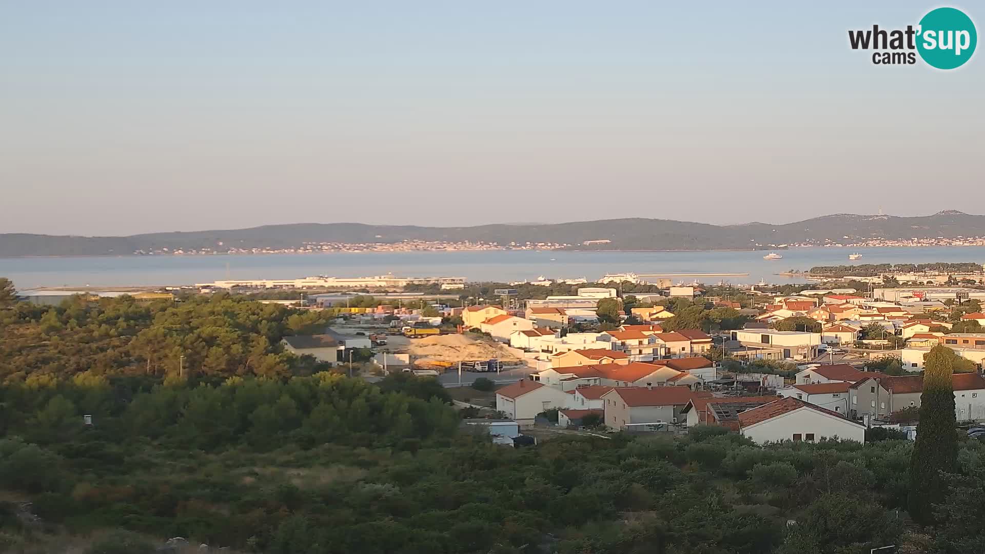 Zadar Porto di Gazenica Webcam Panorama, Zara, Croazia