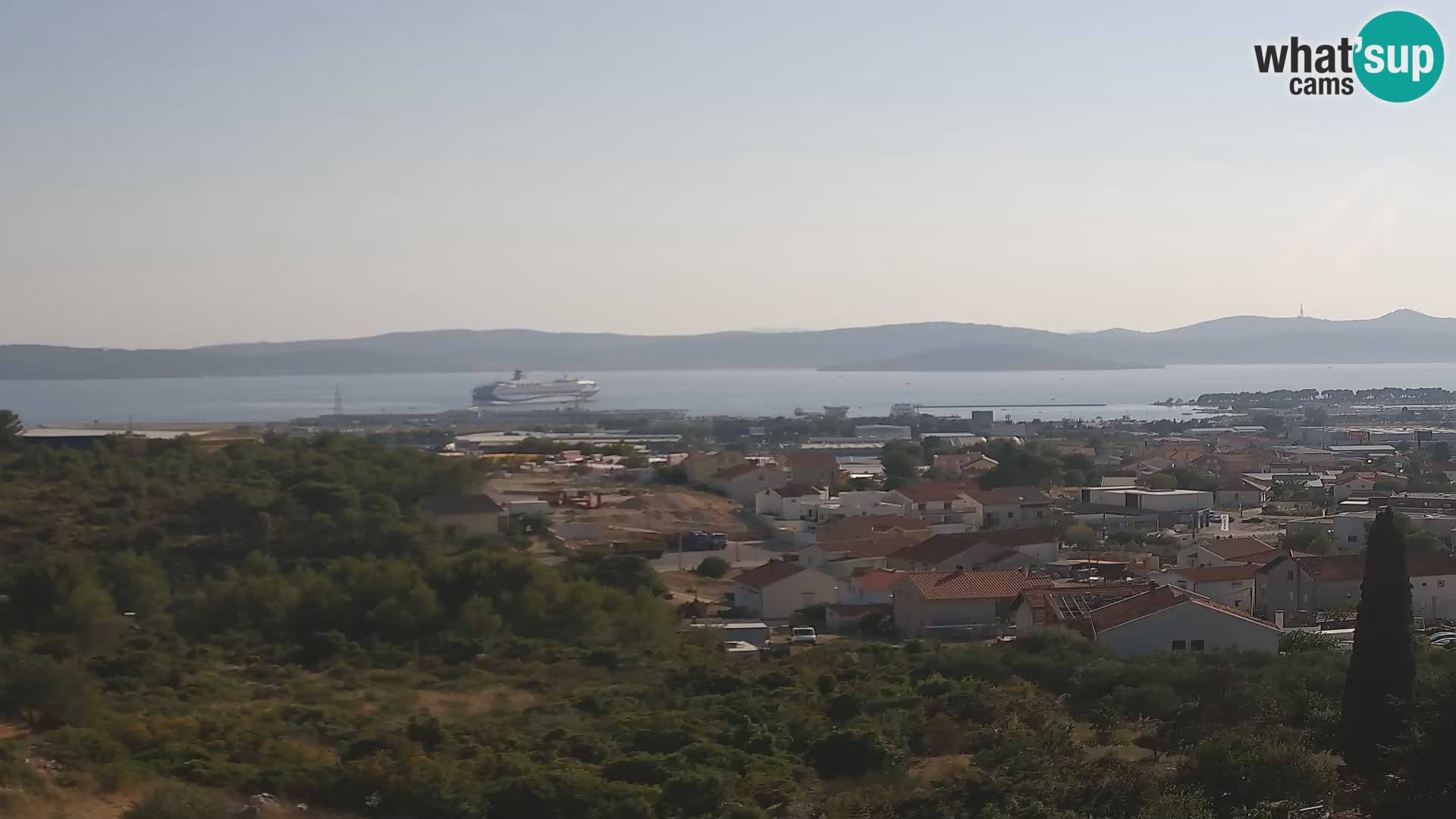 Zadar Port Gazenica Webcam Panorama, Zadar, Croatia