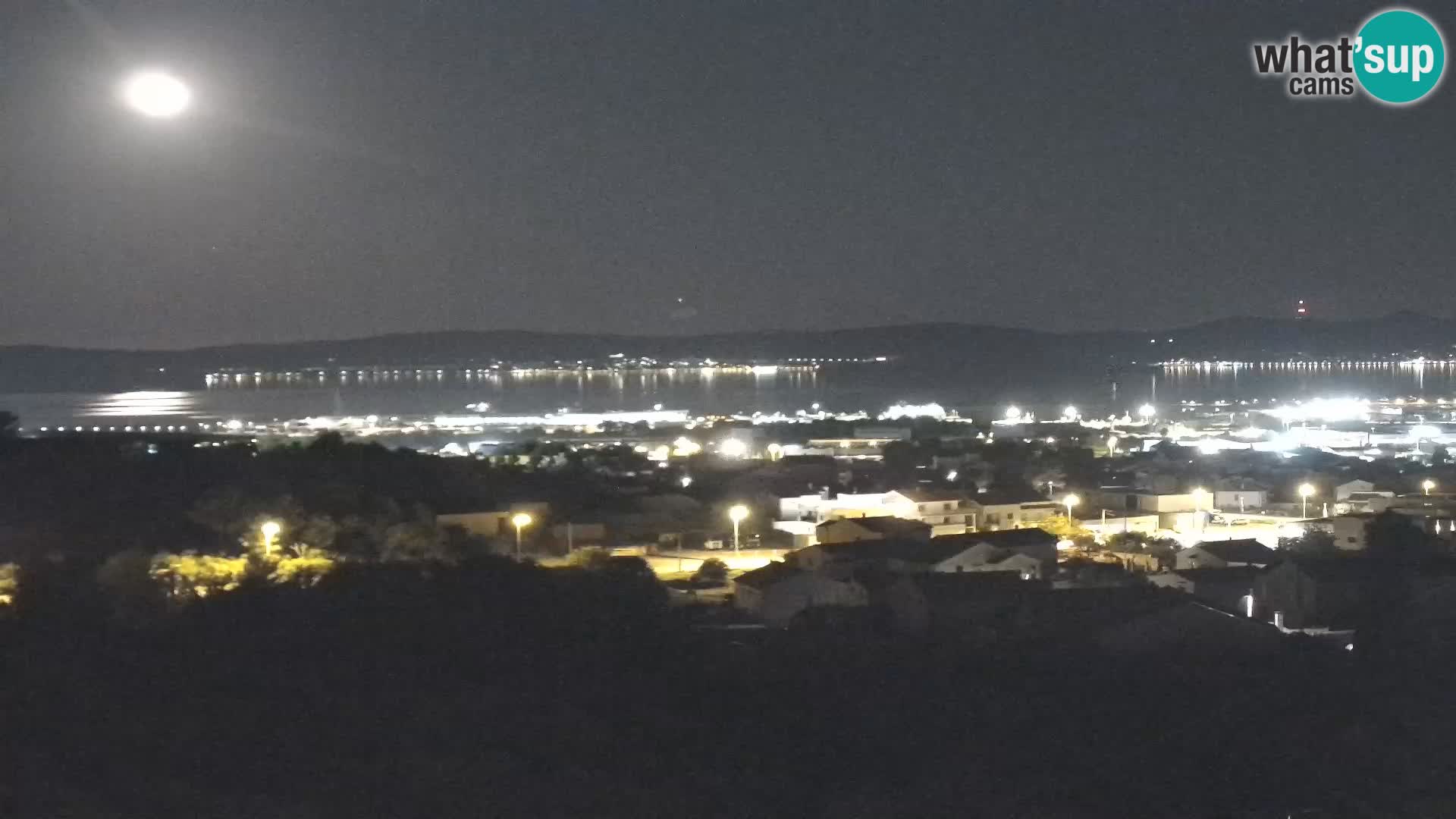 Zadar Port Gazenica Webcam Panorama, Zadar, Kroatien