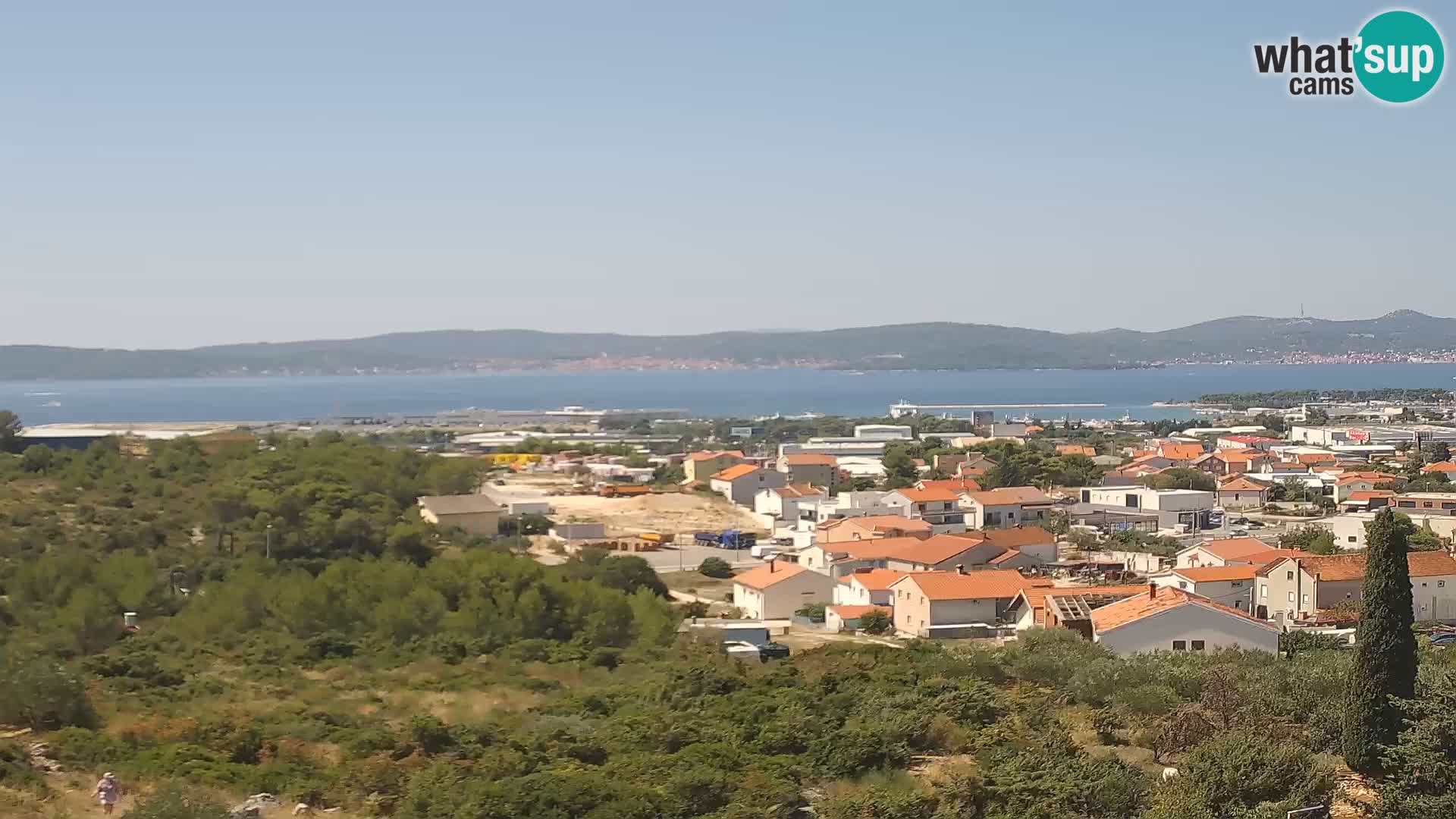 Zadar Port Gazenica Webcam Panorama, Zadar, Kroatien