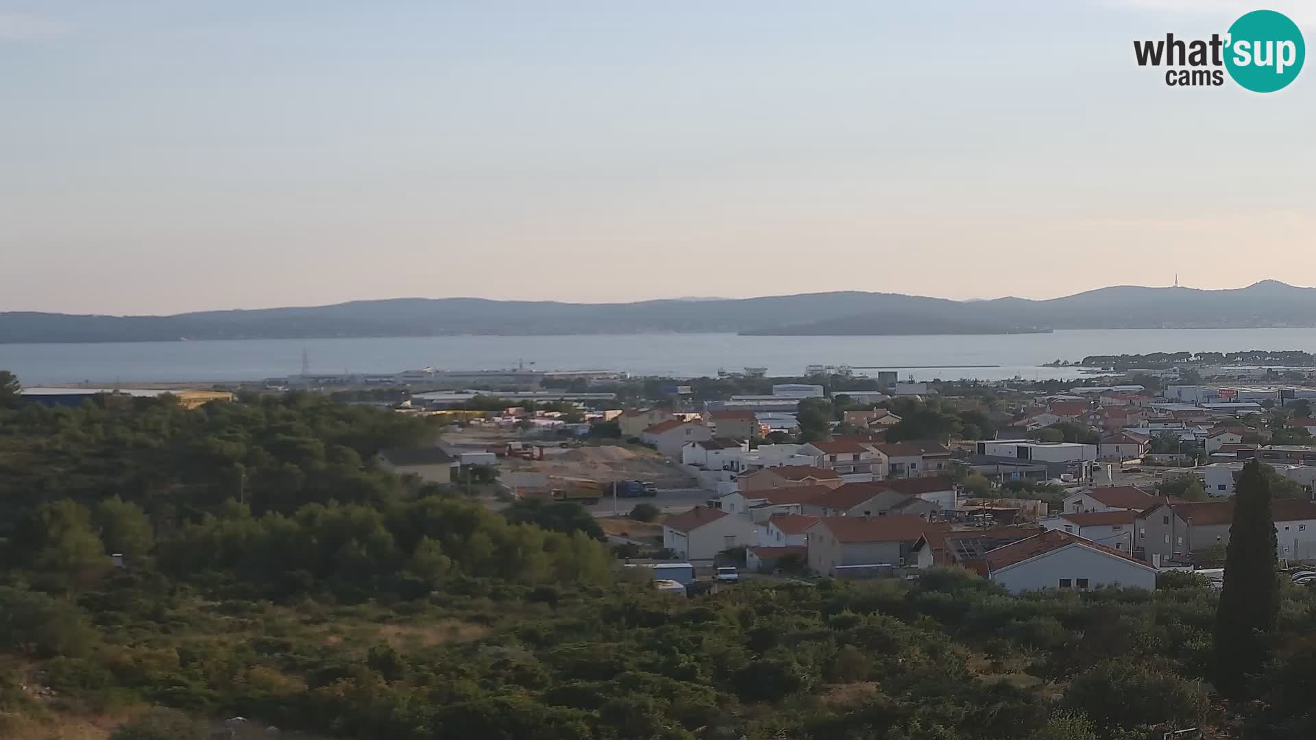 Zadar Pristanišče Gazenica s panoramsko spletno kamero, Zadar, Hrvaška