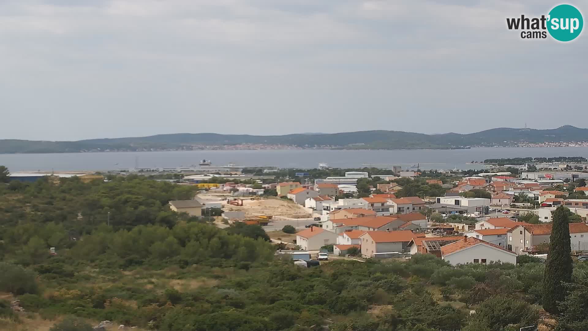 Panoramska web kamera Luke Gaženica u Zadru, Hrvatska