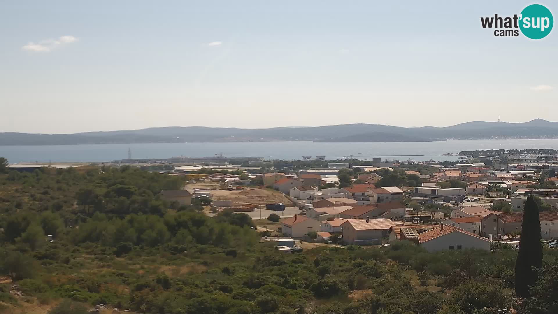 Zadar Port Gazenica Webcam Panorama, Zadar, Croatie