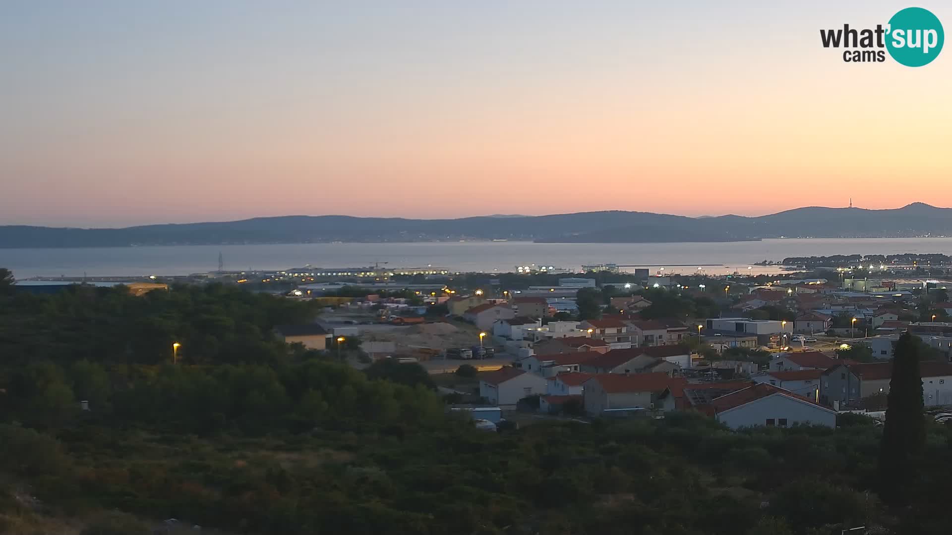 Zadar Port Gazenica Webcam Panorama, Zadar, Croatie