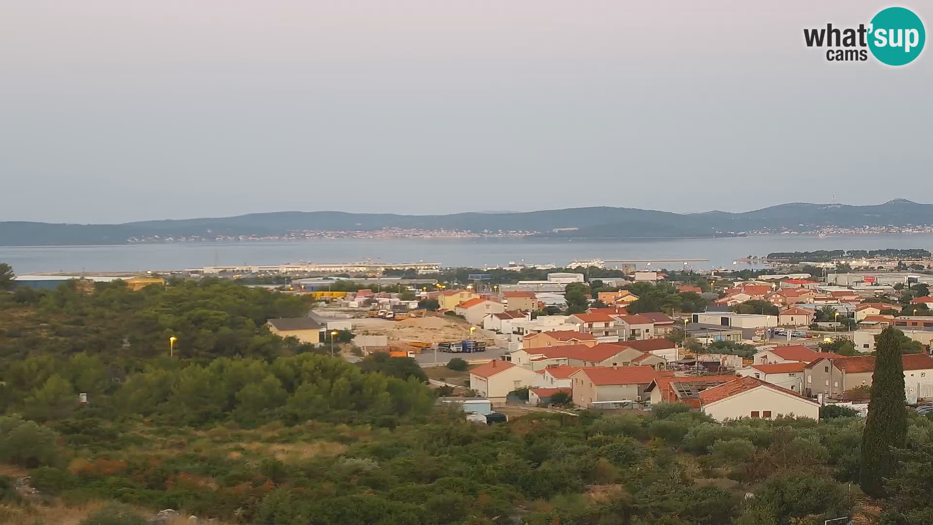 Zadar Port Gazenica Webcam Panorama, Zadar, Croatie