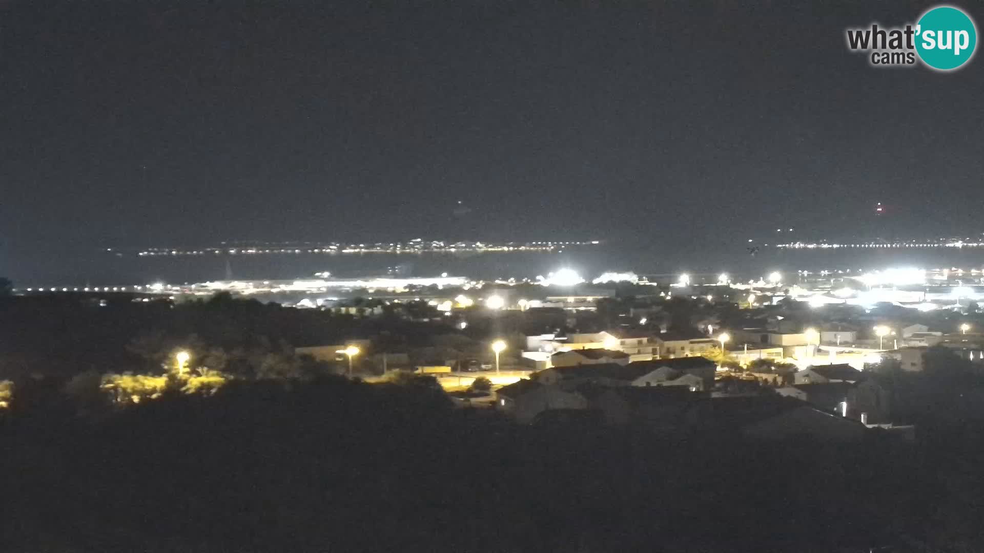 Panorama de la Webcam del Puerto Gazenica de Zadar, Zadar, Croacia