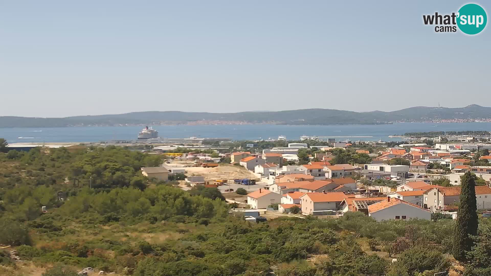 Zadar Porto di Gazenica Webcam Panorama, Zara, Croazia