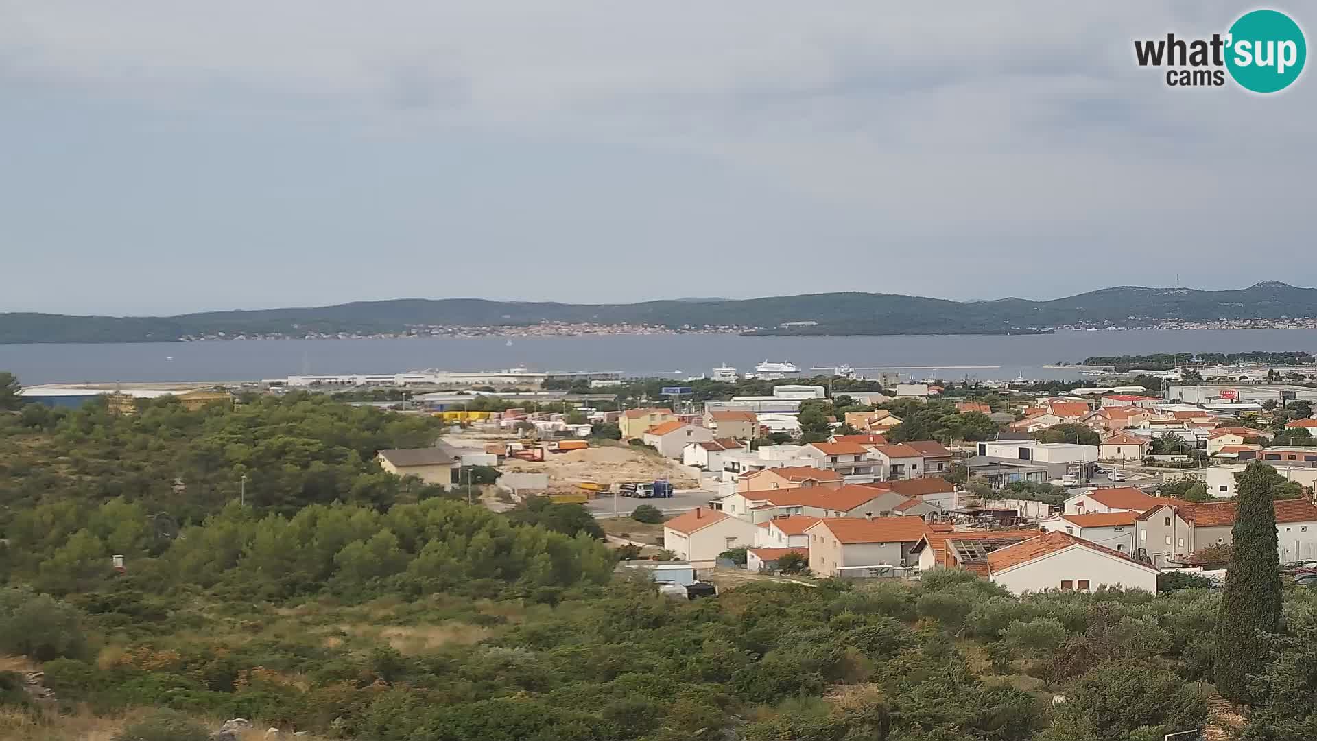 Zadar Port Gazenica Webcam Panorama, Zadar, Kroatien