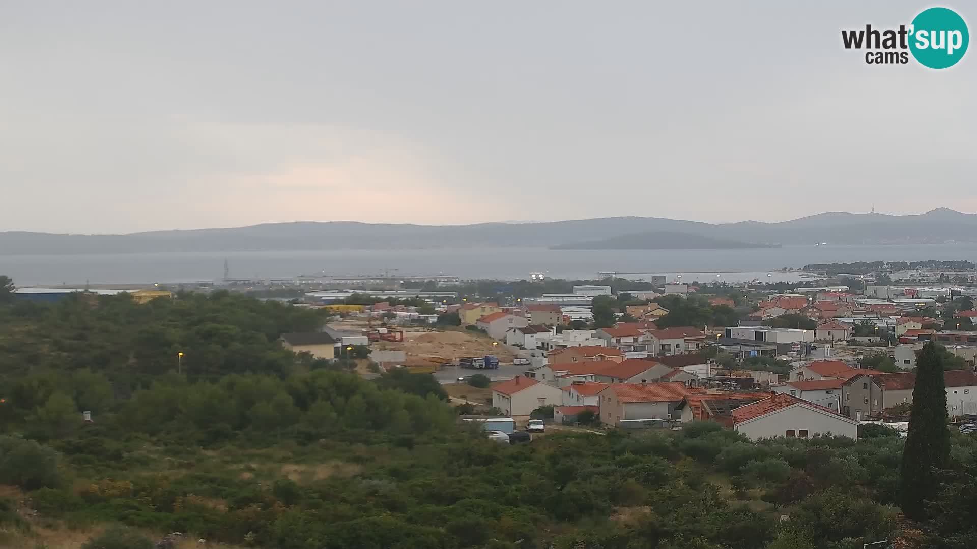 Zadar Port Gazenica Webcam Panorama, Zadar, Croatie