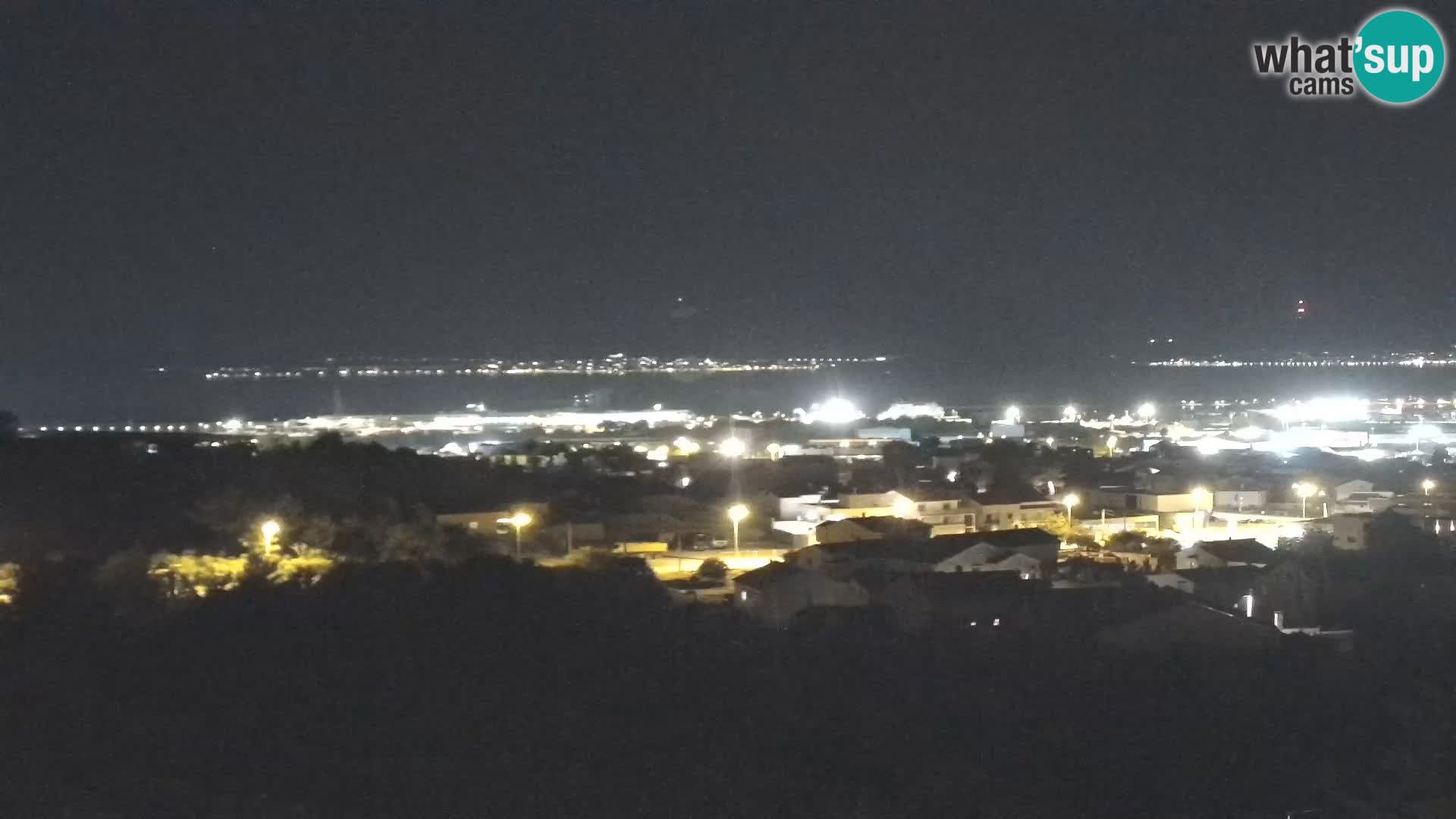 Panorama de la Webcam del Puerto Gazenica de Zadar, Zadar, Croacia
