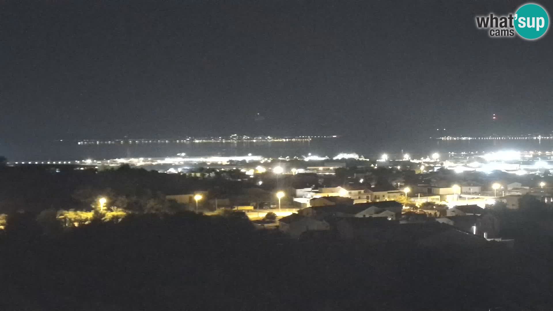 Panorama de la Webcam del Puerto Gazenica de Zadar, Zadar, Croacia