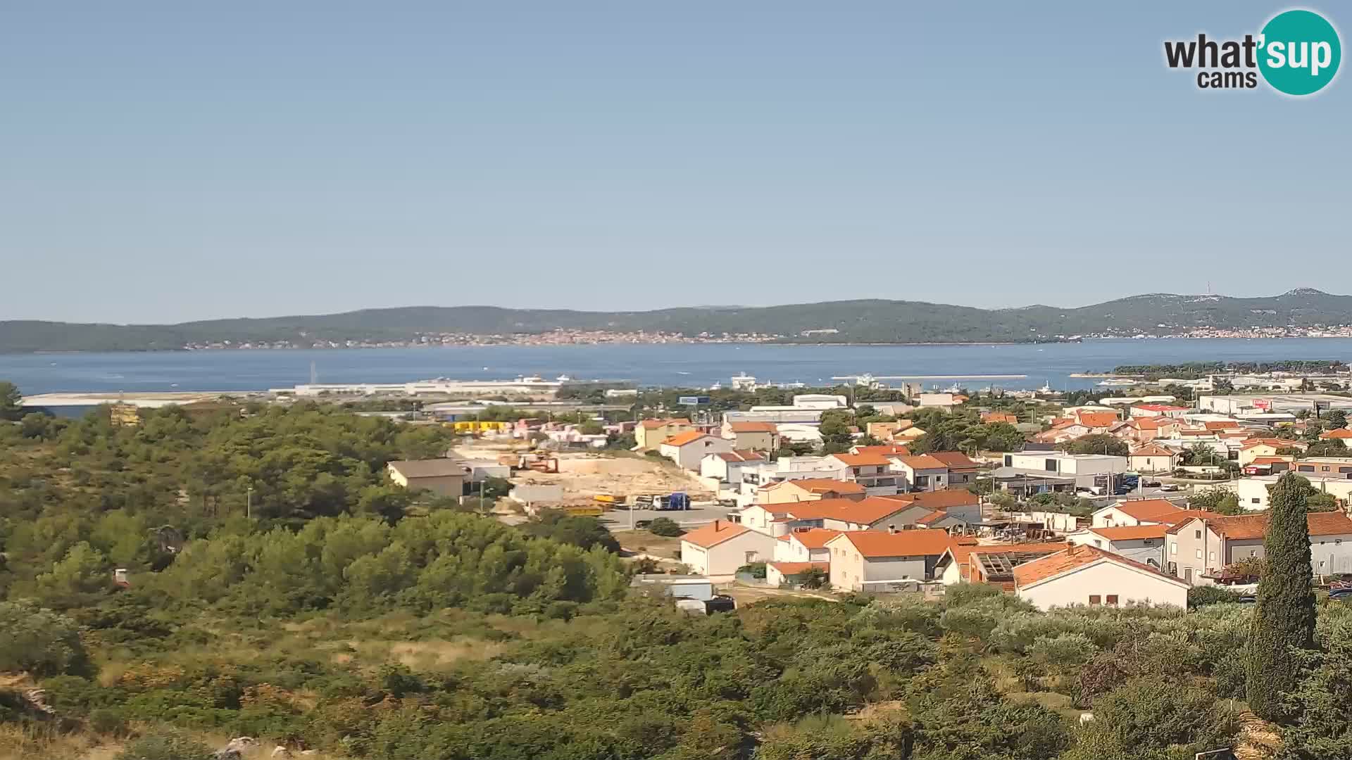 Zadar Port Gazenica Webcam Panorama, Zadar, Croatie