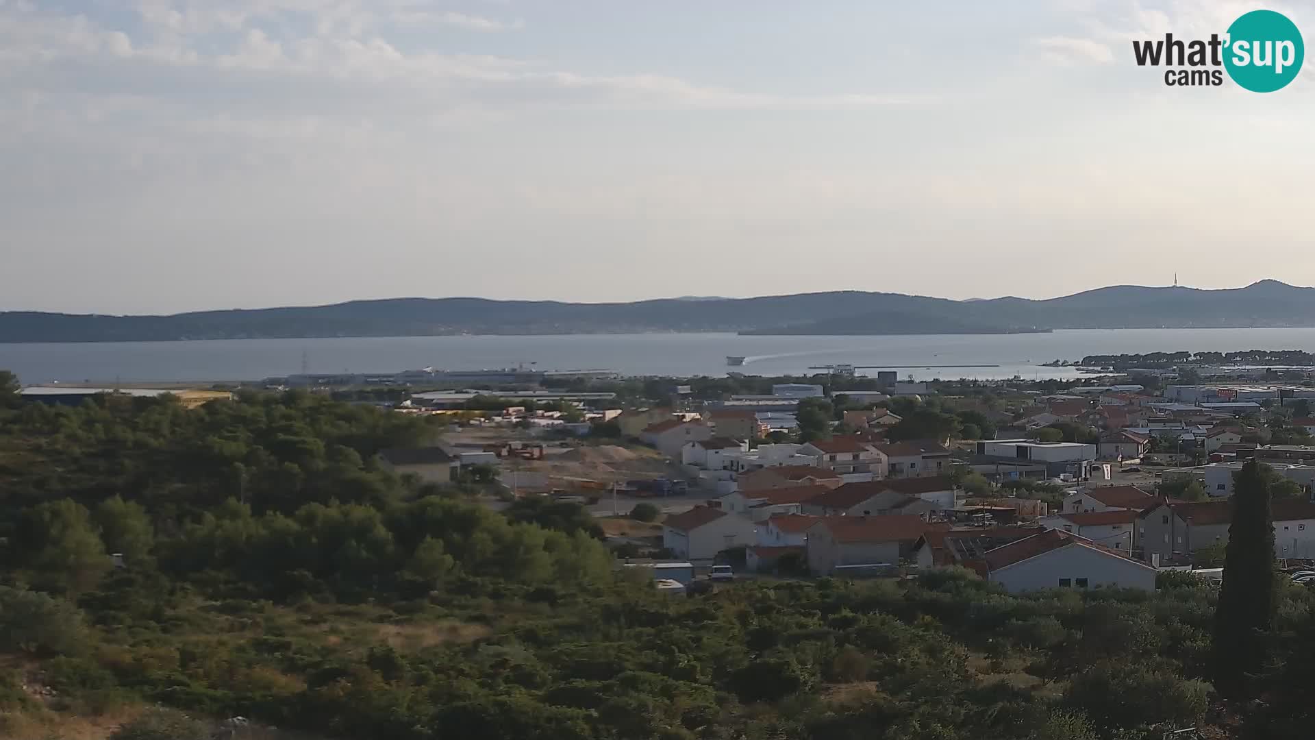 Zadar Port Gazenica Webcam Panorama, Zadar, Kroatien