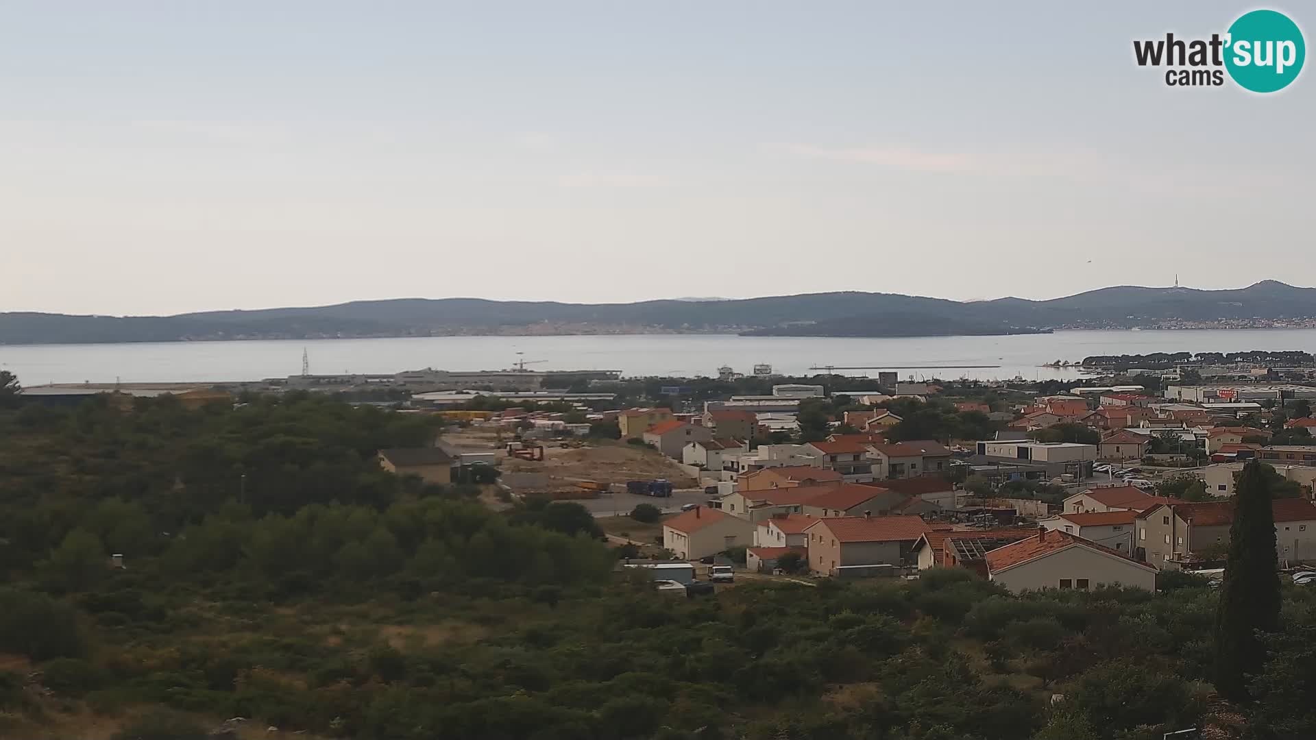 Zadar Port Gazenica Webcam Panorama, Zadar, Kroatien