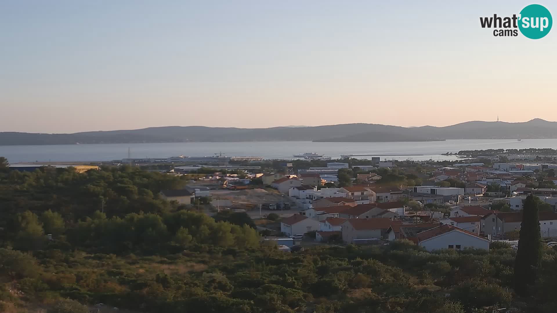 Zadar Port Gazenica Webcam Panorama, Zadar, Croatie