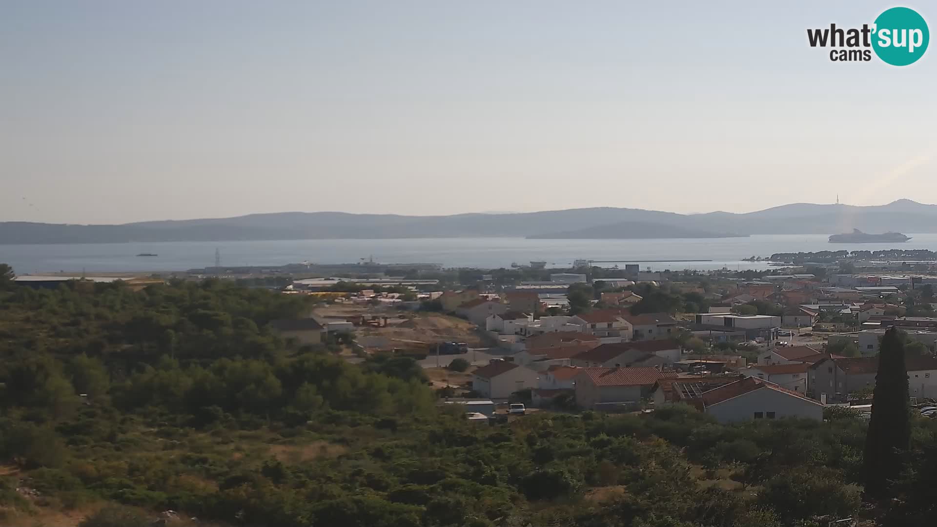 Panoramska web kamera Luke Gaženica u Zadru, Hrvatska