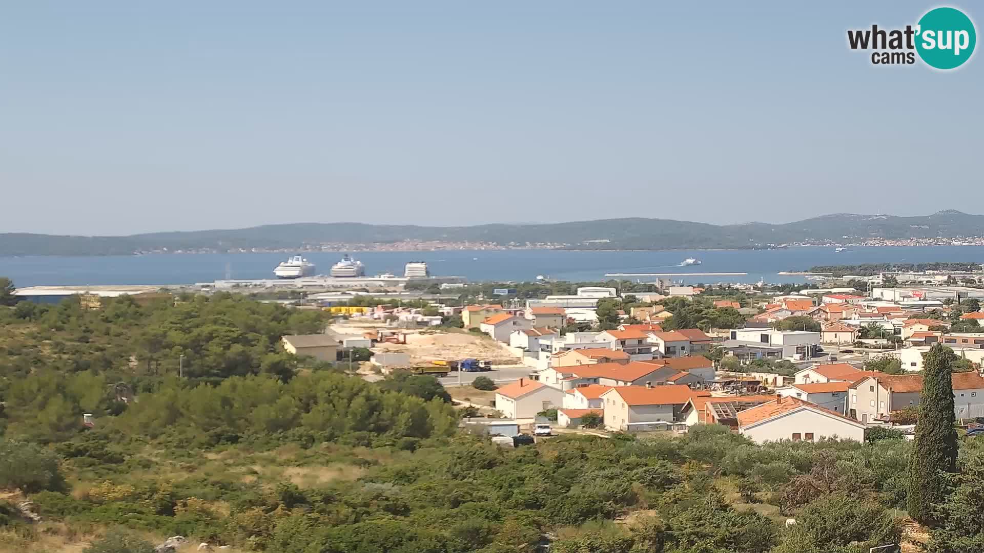 Zadar Porto di Gazenica Webcam Panorama, Zara, Croazia
