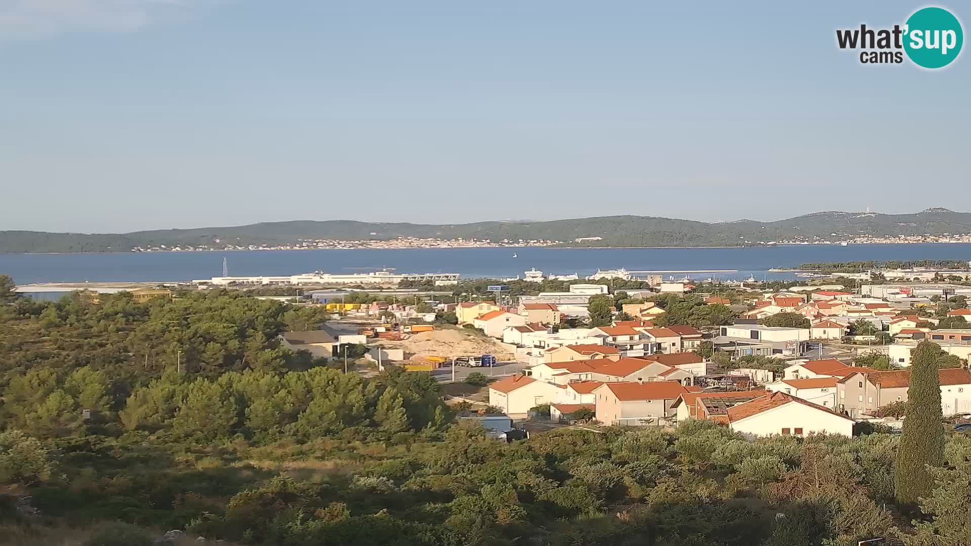 Zadar Port Gazenica Webcam Panorama, Zadar, Croatie
