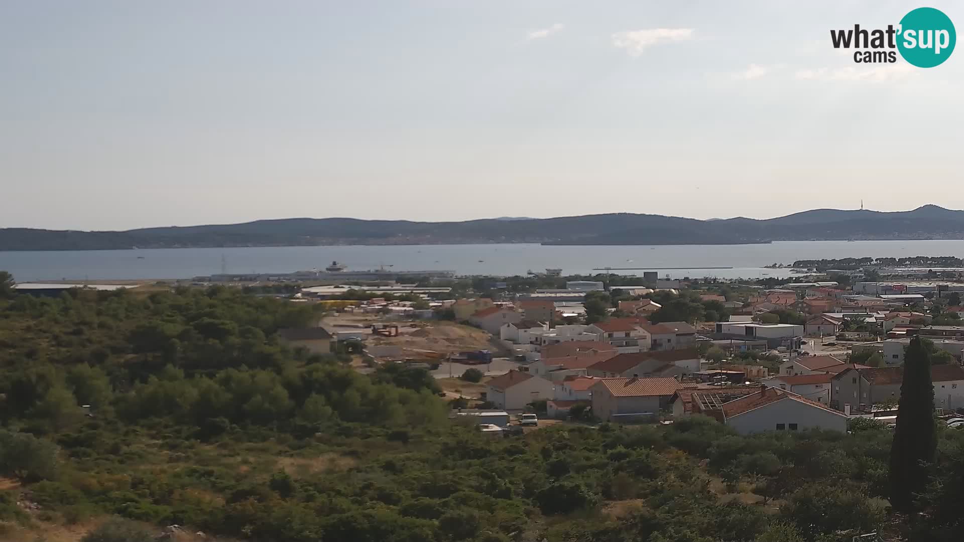 Zadar Port Gazenica Webcam Panorama, Zadar, Kroatien