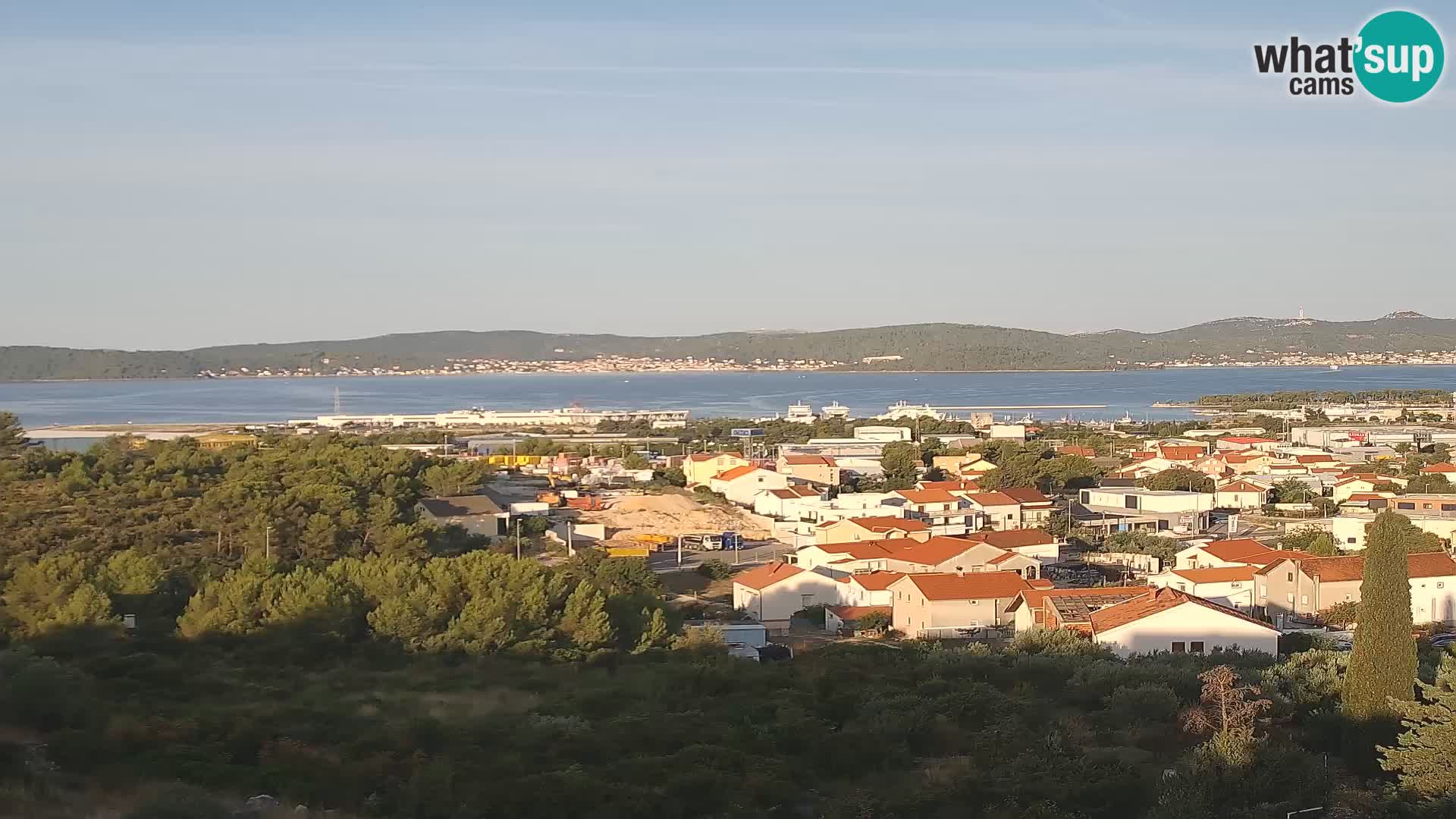 Zadar Port Gazenica Webcam Panorama, Zadar, Croatie