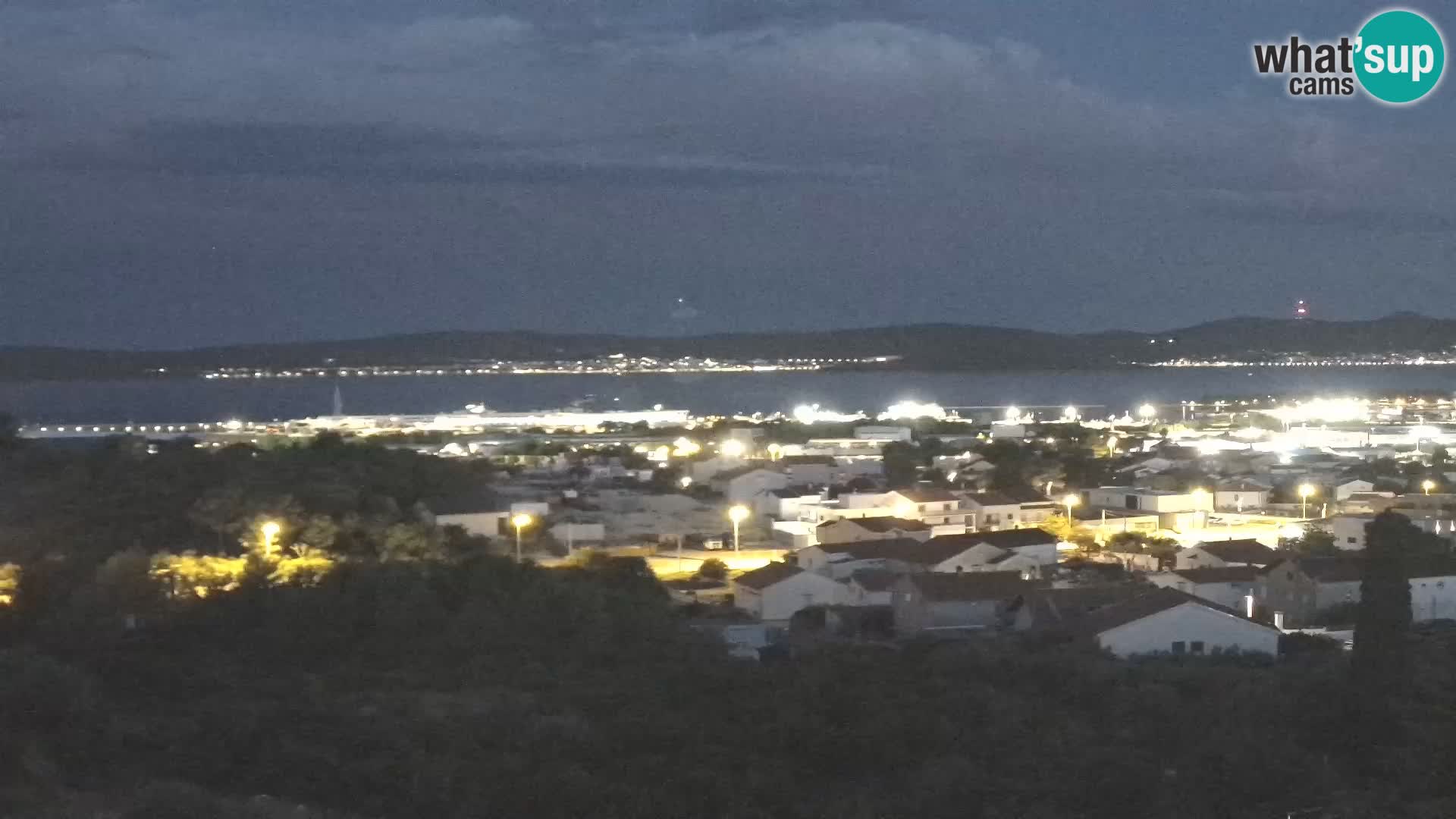 Panoramska web kamera Luke Gaženica u Zadru, Hrvatska