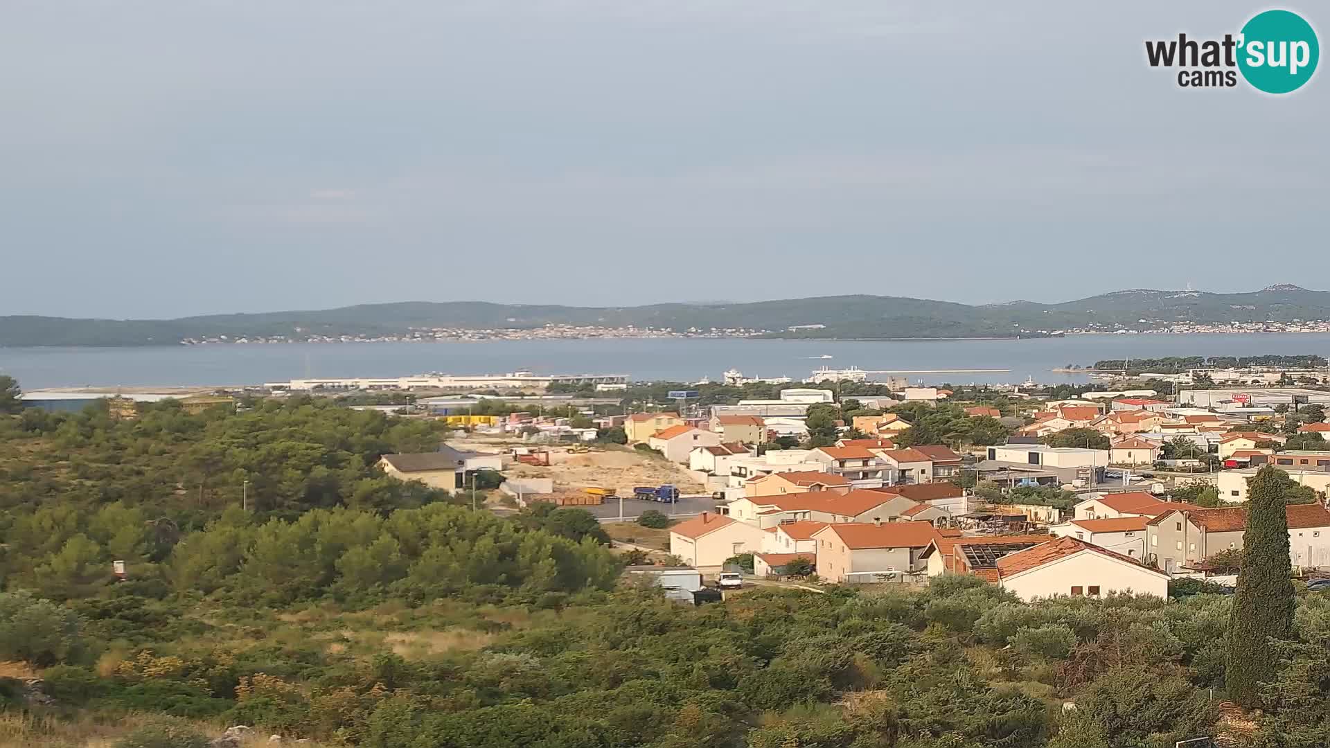 Zadar Port Gazenica Webcam Panorama, Zadar, Croatia