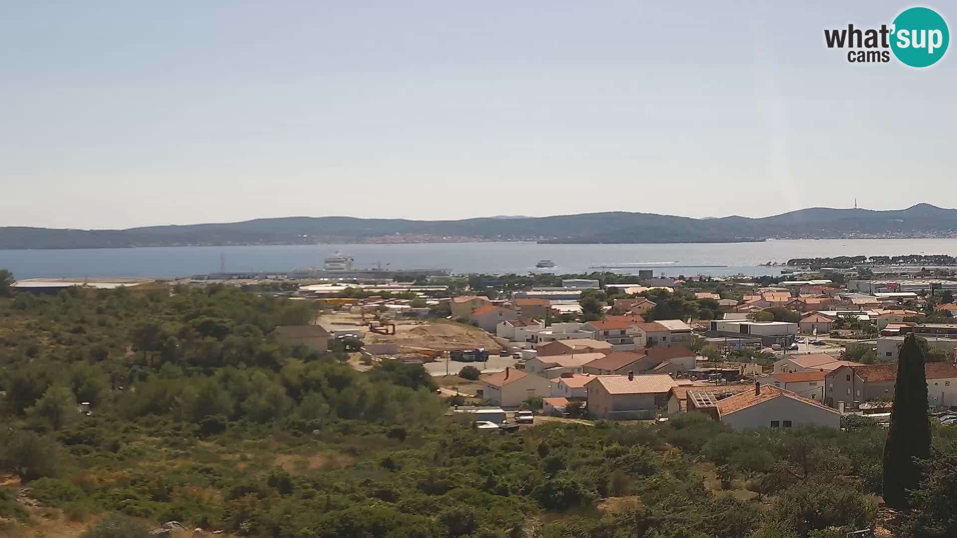 Zadar Port Gazenica Webcam Panorama, Zadar, Croatia