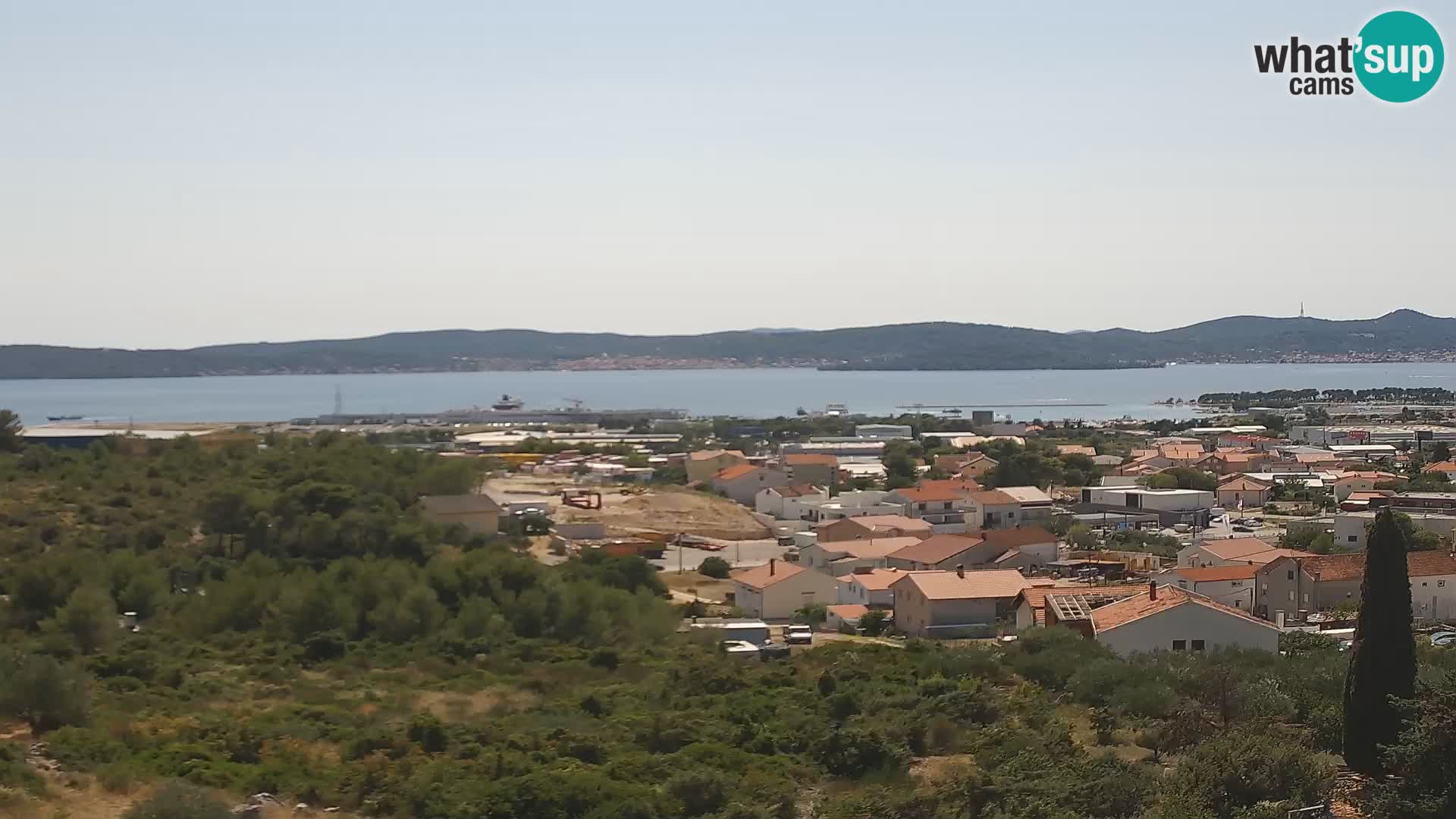 Zadar Port Gazenica Webcam Panorama, Zadar, Croatie